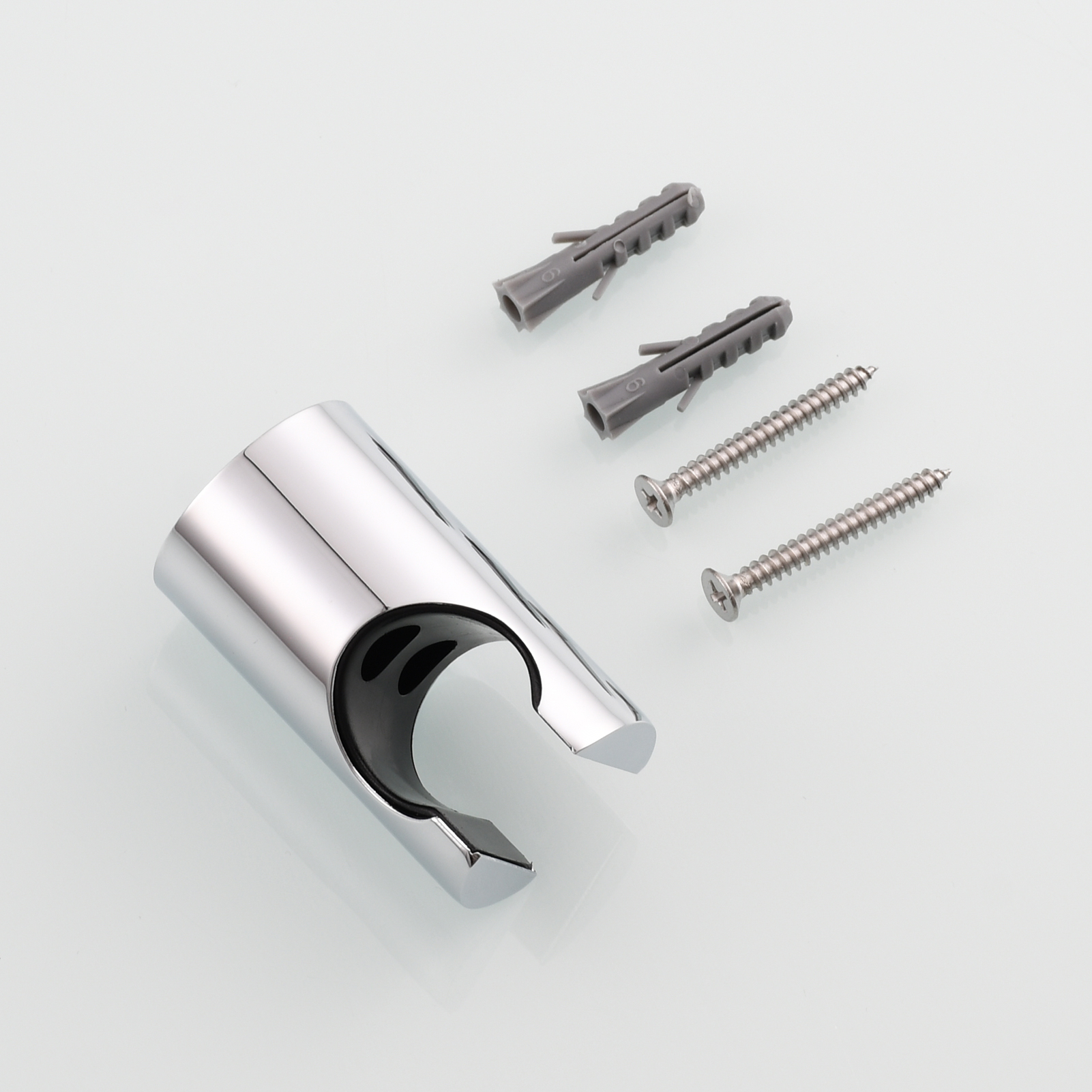 Tecmolog Stainless Steel Bidet Sprayer Holder(Showerhead holder), Wall Mounted/Hanging on for Toilet/Washroom