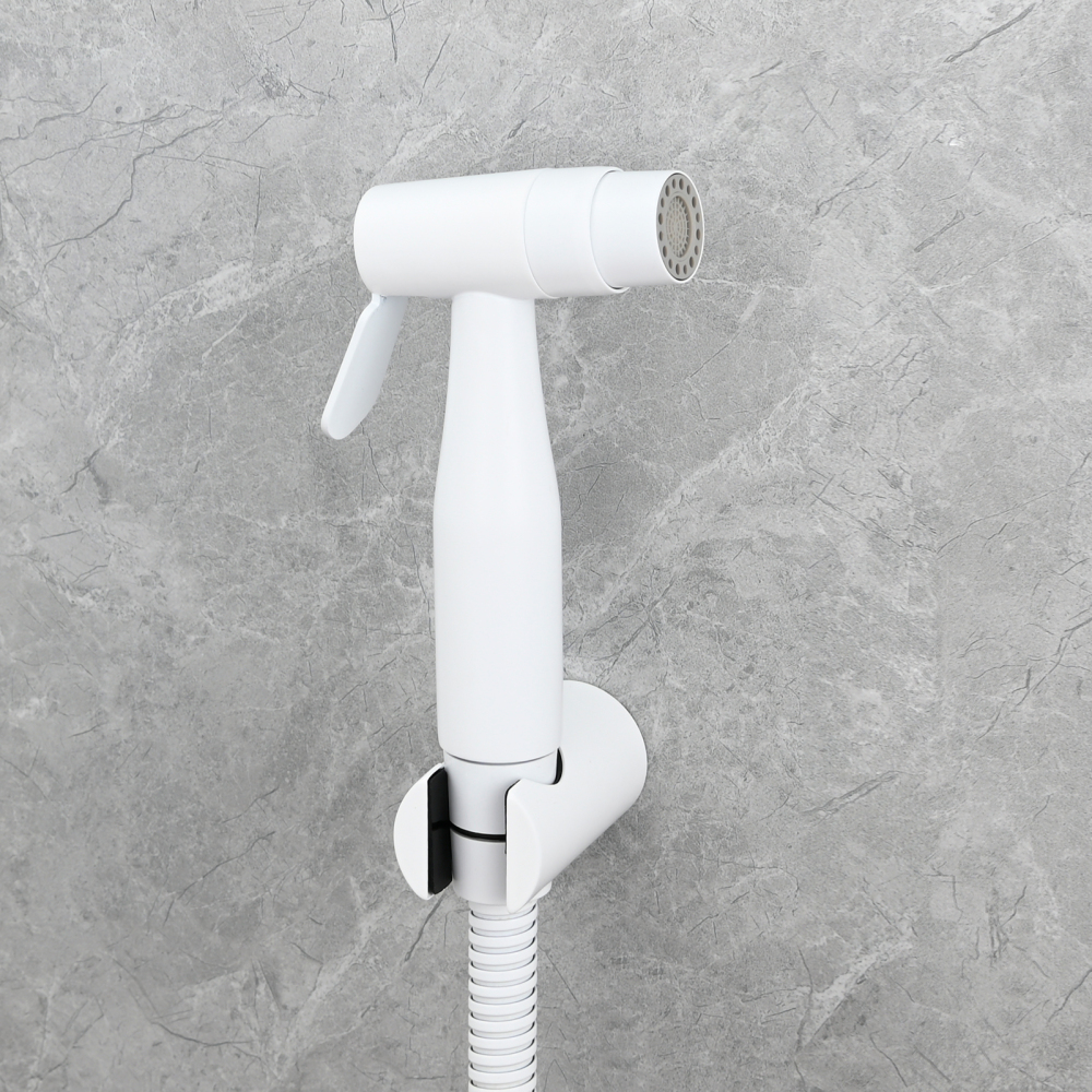 Tecmolog Stainless Steel Bidet Sprayer Holder(Showerhead holder), Wall Mounted/Hanging on for Toilet/Washroom