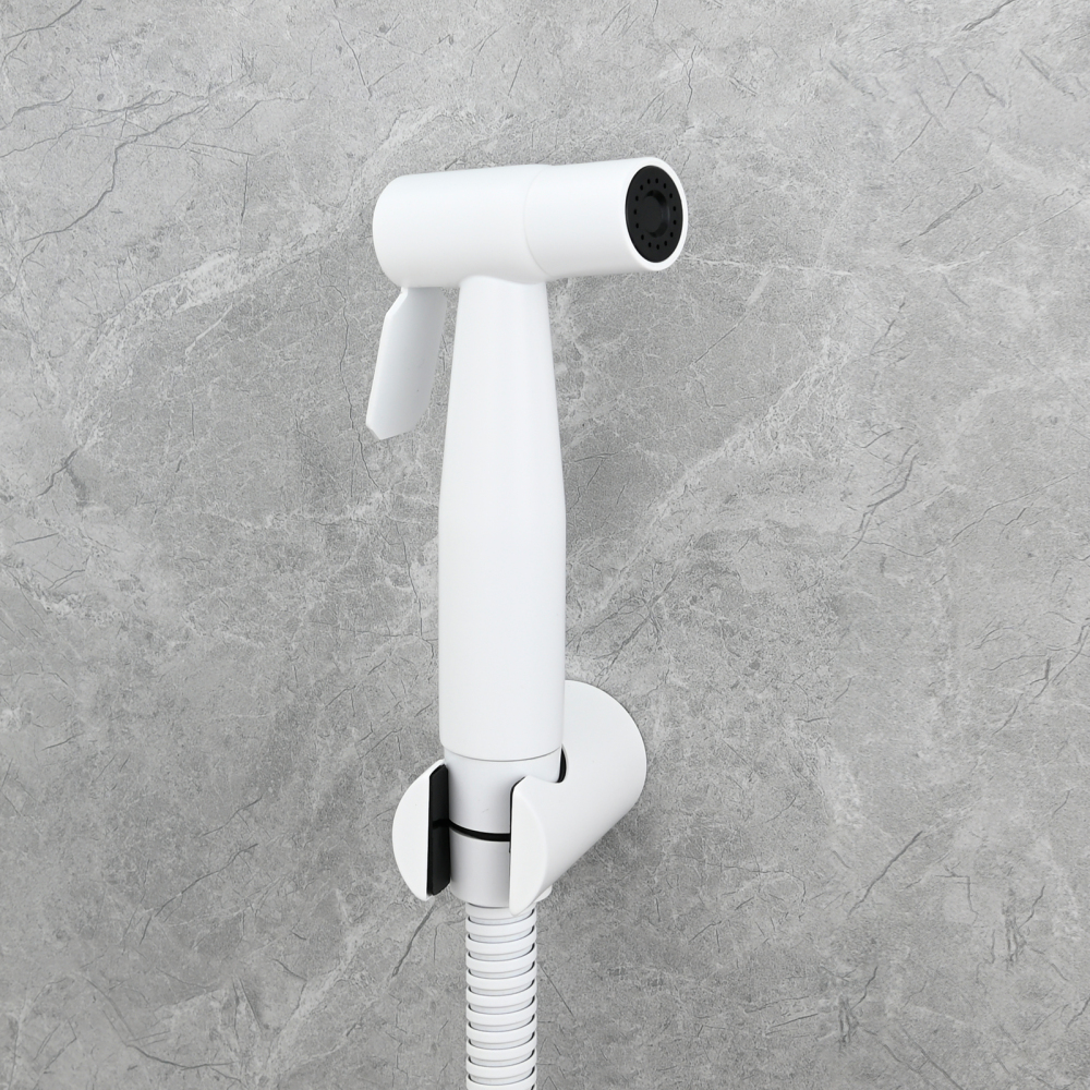 Tecmolog Stainless Steel Bidet Sprayer Holder(Showerhead holder), Wall Mounted/Hanging on for Toilet/Washroom