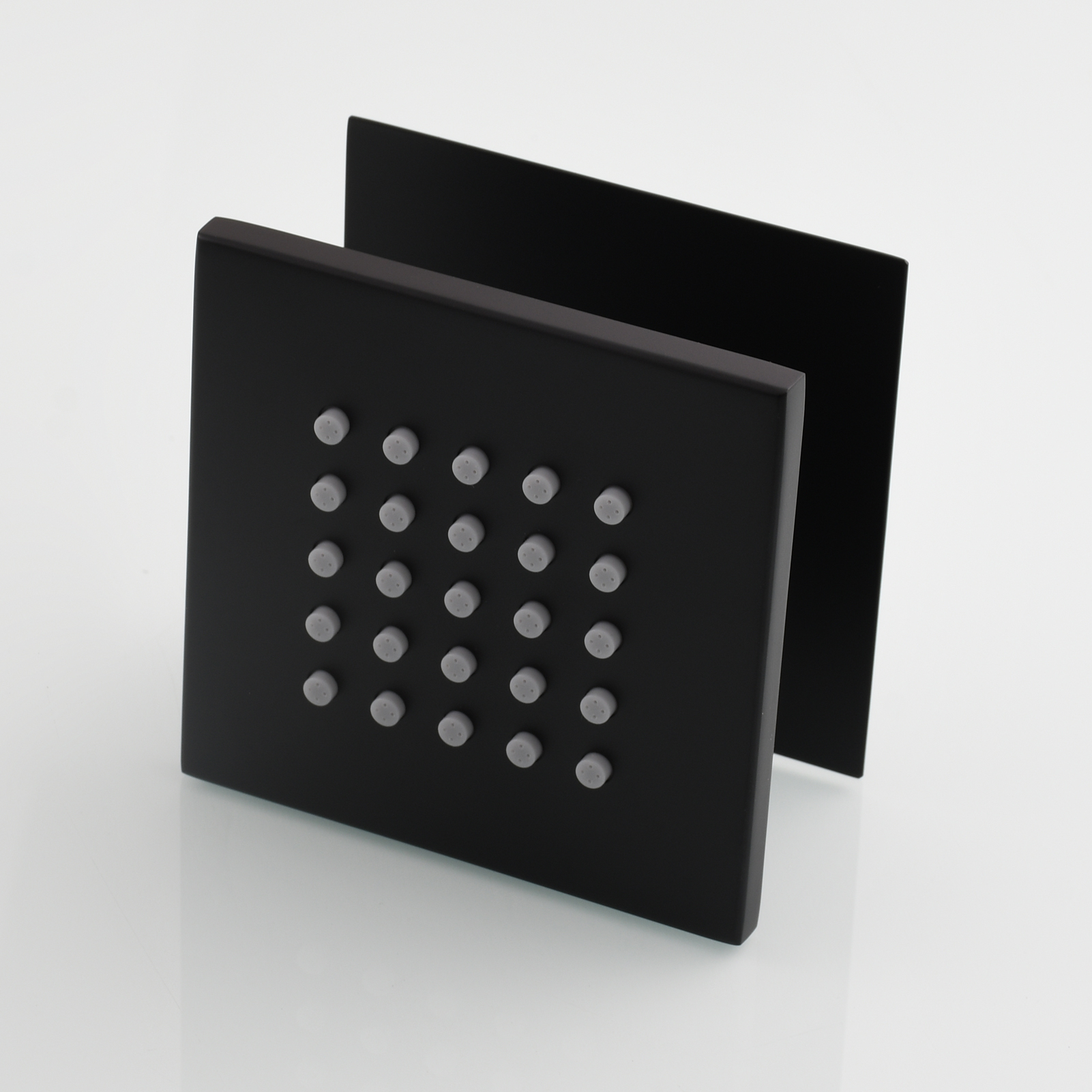 Tecmolog Brass Shower Body Spray Jets Wall Mount Flow Square Shower Jets and 360° Rotation