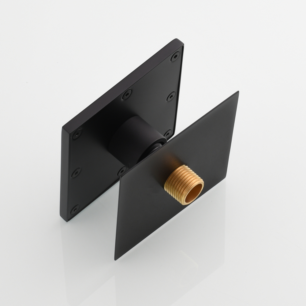 Tecmolog Brass Shower Body Spray Jets Wall Mount Flow Square Shower Jets and 360° Rotation