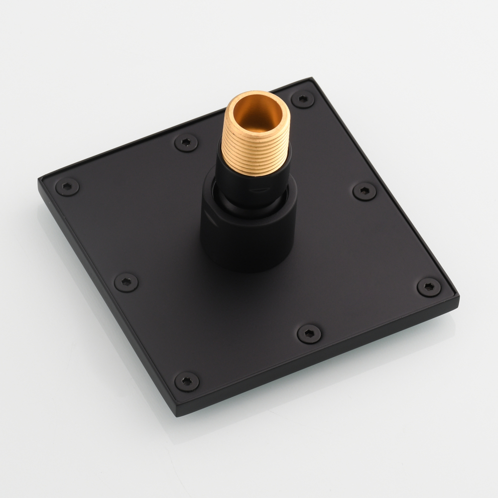 Tecmolog Brass Shower Body Spray Jets Wall Mount Flow Square Shower Jets and 360° Rotation