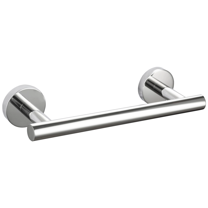 Tecmolog Wall Mount Paper Holder Rack,Bathroom Toilet Roll Paper Holder with Drilling Installation