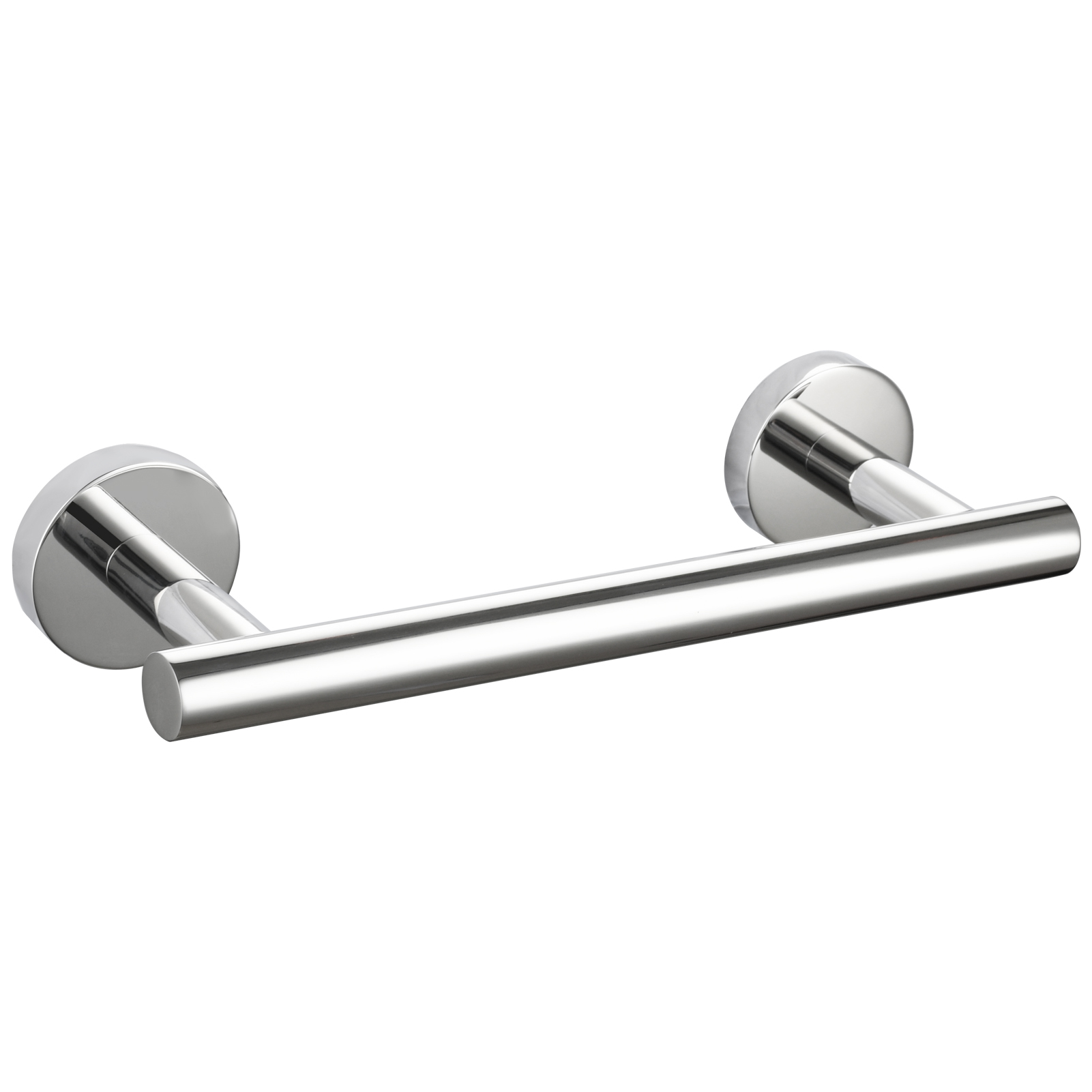 Tecmolog Wall Mount Paper Holder Rack,Bathroom Toilet Roll Paper Holder with Drilling Installation