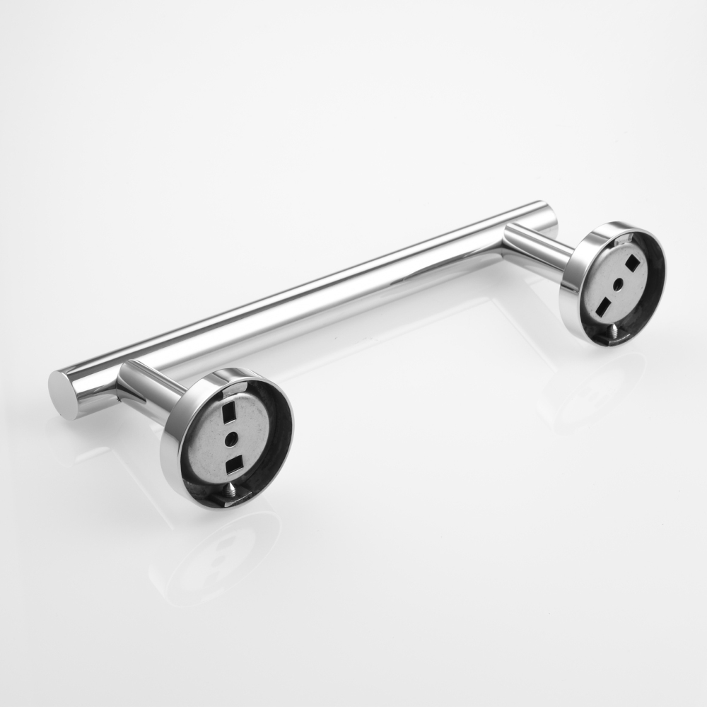 Tecmolog Wall Mount Paper Holder Rack,Bathroom Toilet Roll Paper Holder with Drilling Installation