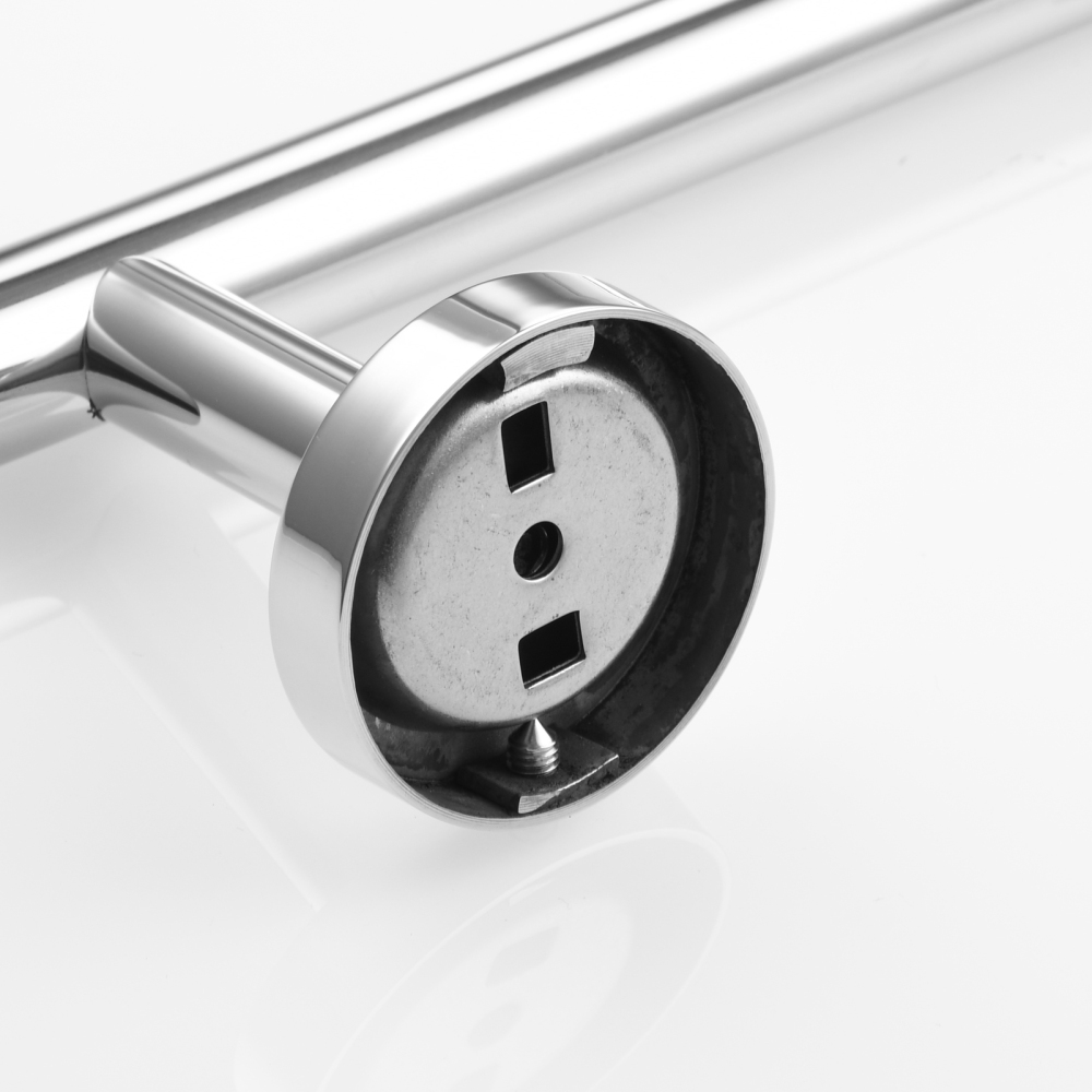 Tecmolog Wall Mount Paper Holder Rack,Bathroom Toilet Roll Paper Holder with Drilling Installation