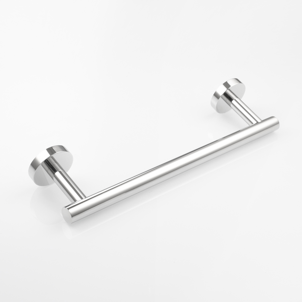 Tecmolog Wall Mount Paper Holder Rack,Bathroom Toilet Roll Paper Holder with Drilling Installation