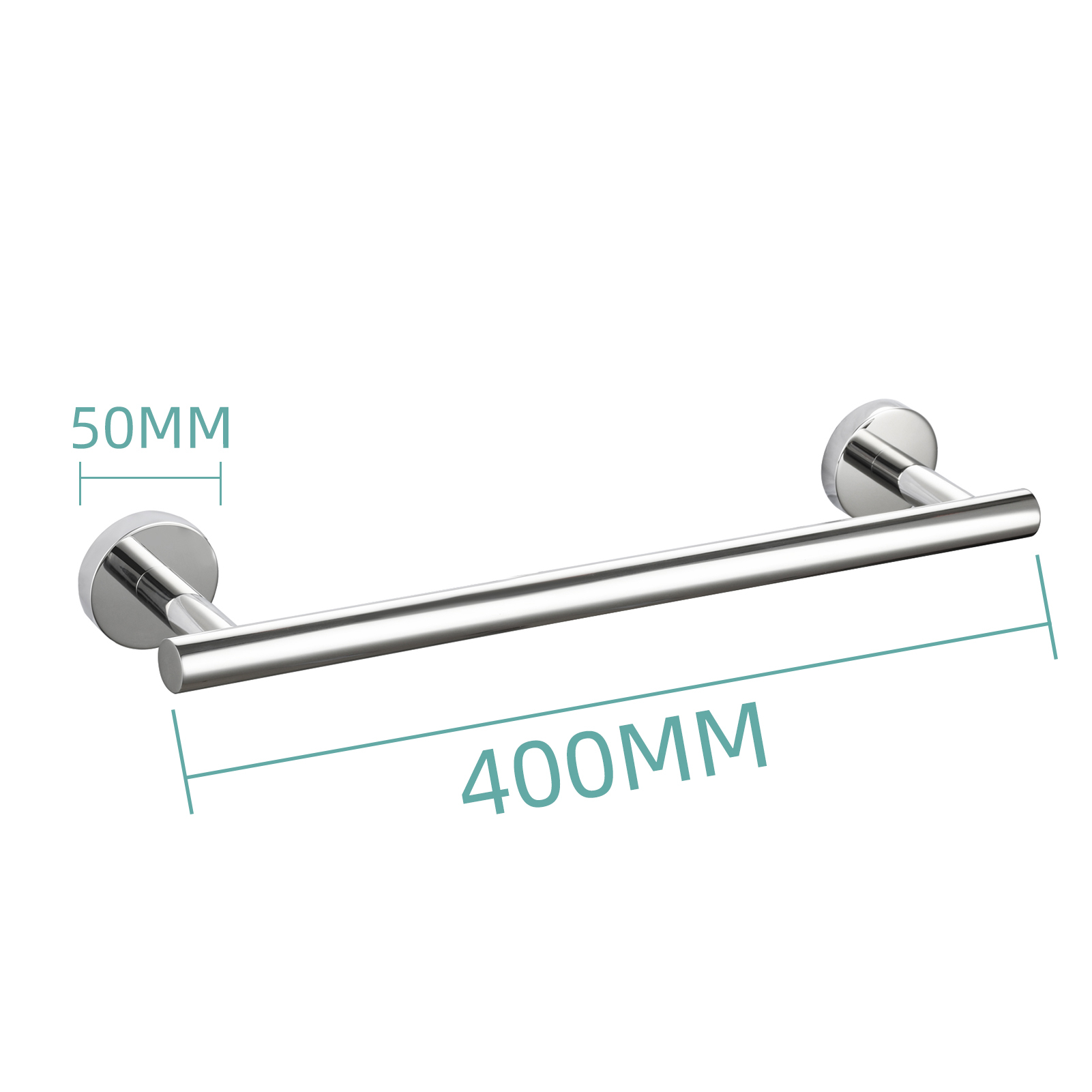 Tecmolog Wall Mount Paper Holder Rack,Bathroom Toilet Roll Paper Holder with Drilling Installation
