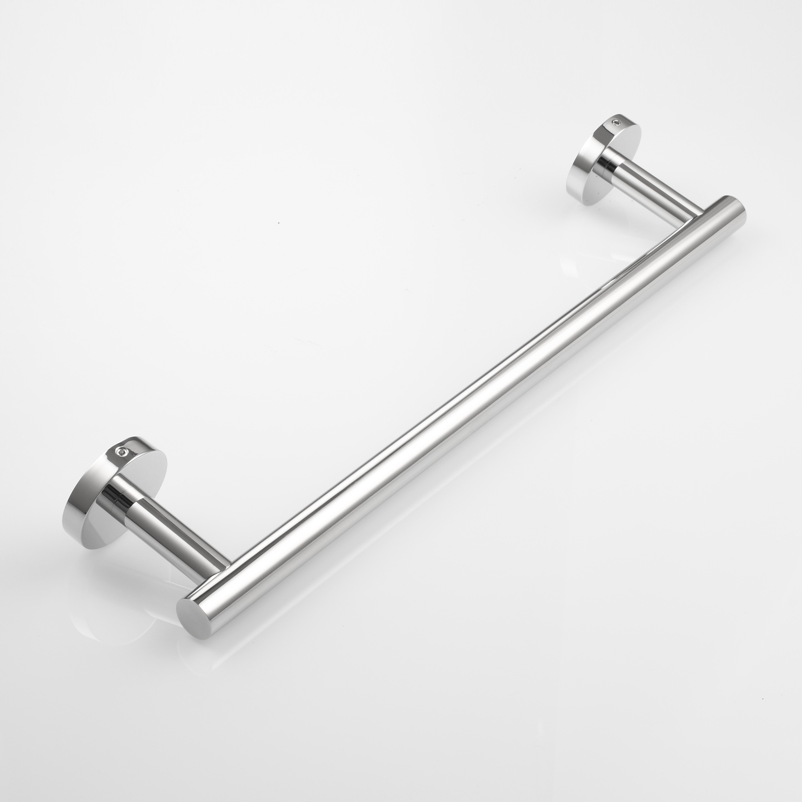 Tecmolog Wall Mount Paper Holder Rack,Bathroom Toilet Roll Paper Holder with Drilling Installation