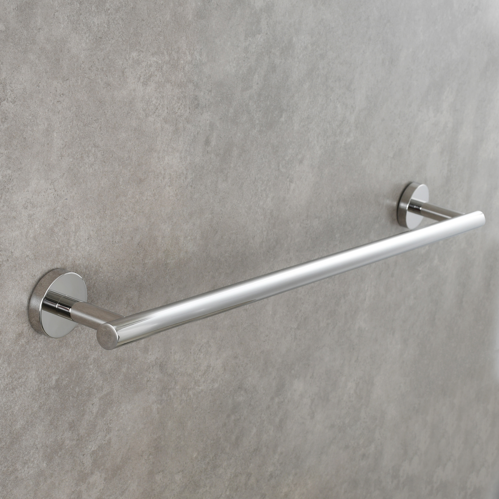 Tecmolog Wall Mount Paper Holder Rack,Bathroom Toilet Roll Paper Holder with Drilling Installation