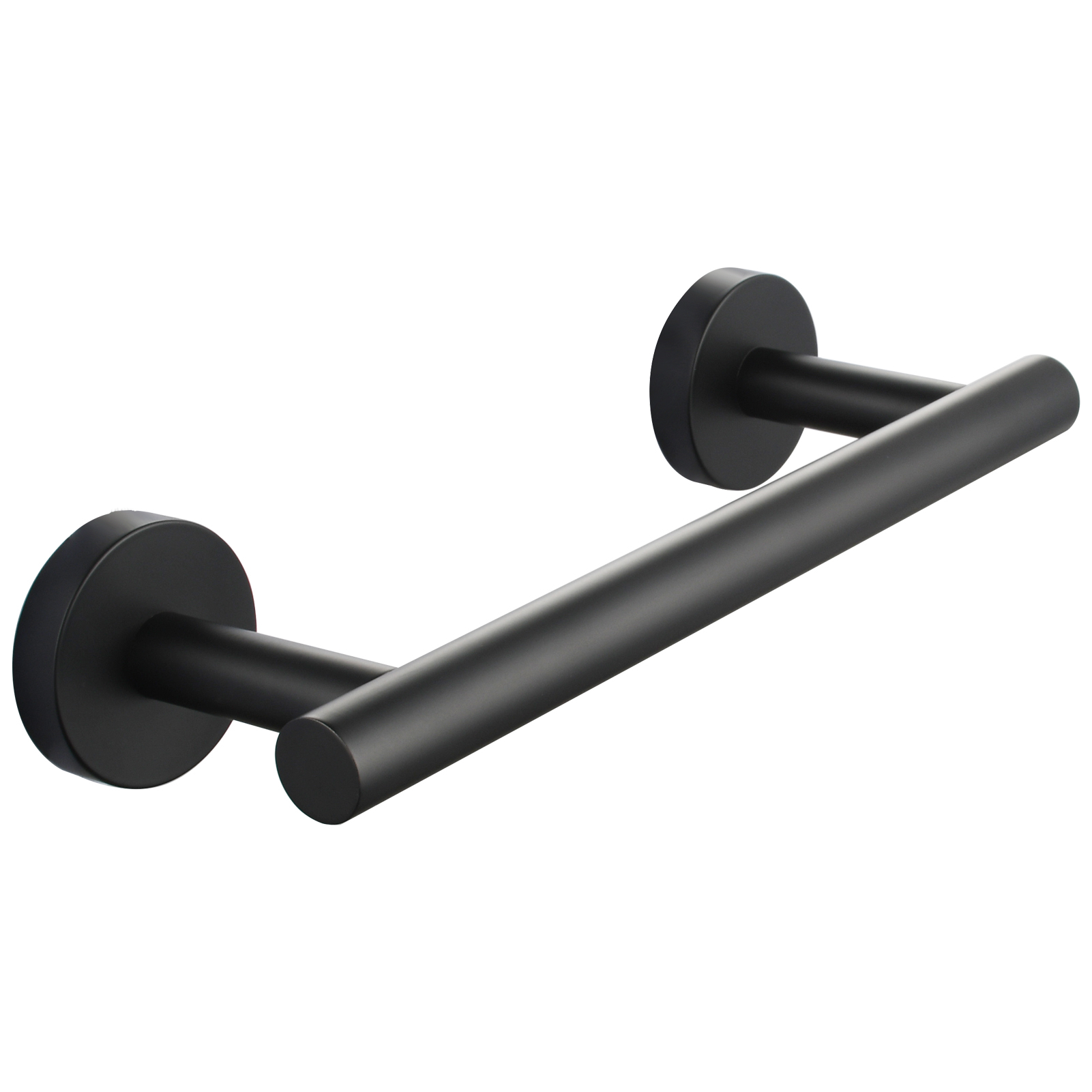 Tecmolog Wall Mount Paper Holder Rack,Bathroom Toilet Roll Paper Holder with Drilling Installation