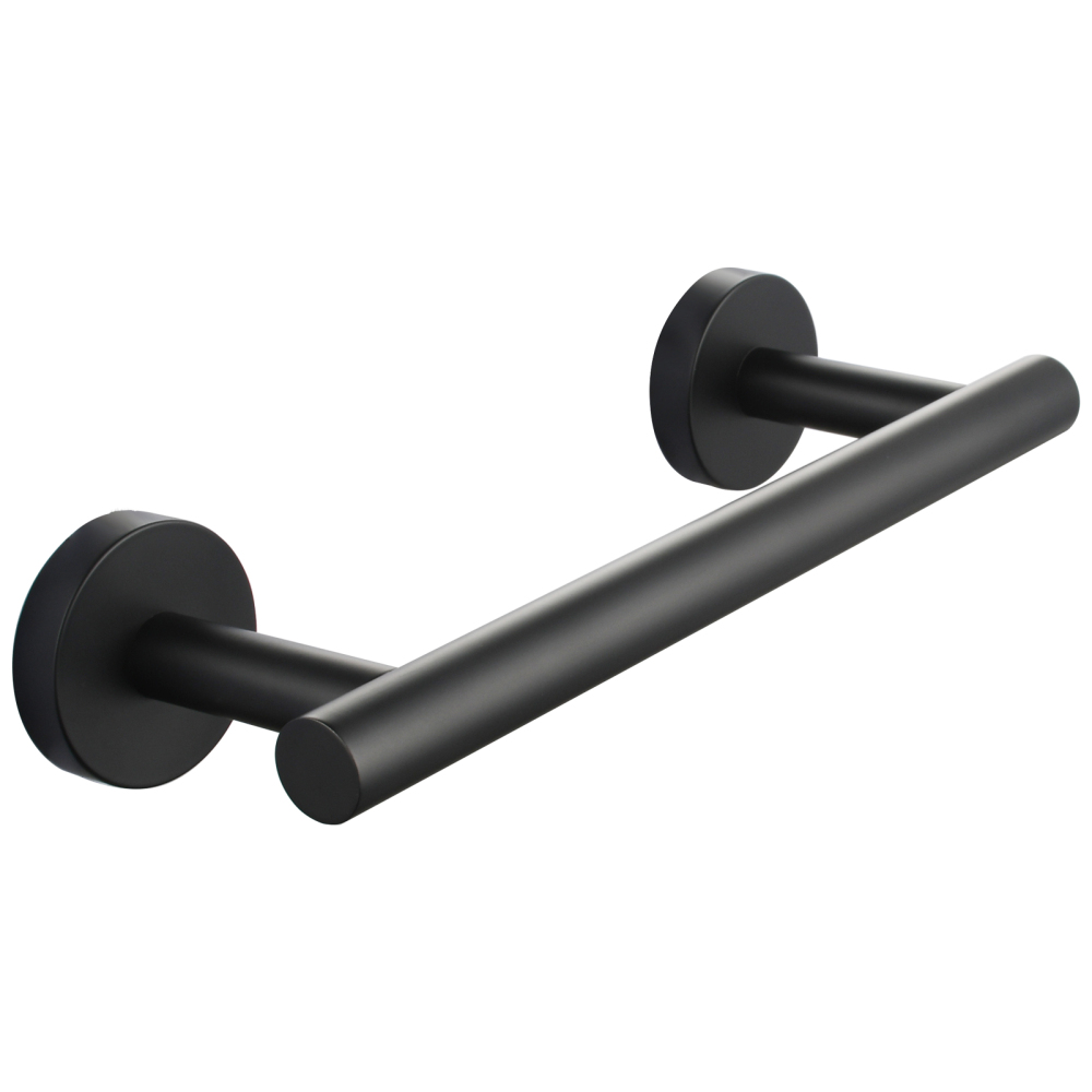 Tecmolog Wall Mount Paper Holder Rack,Bathroom Toilet Roll Paper Holder with Drilling Installation