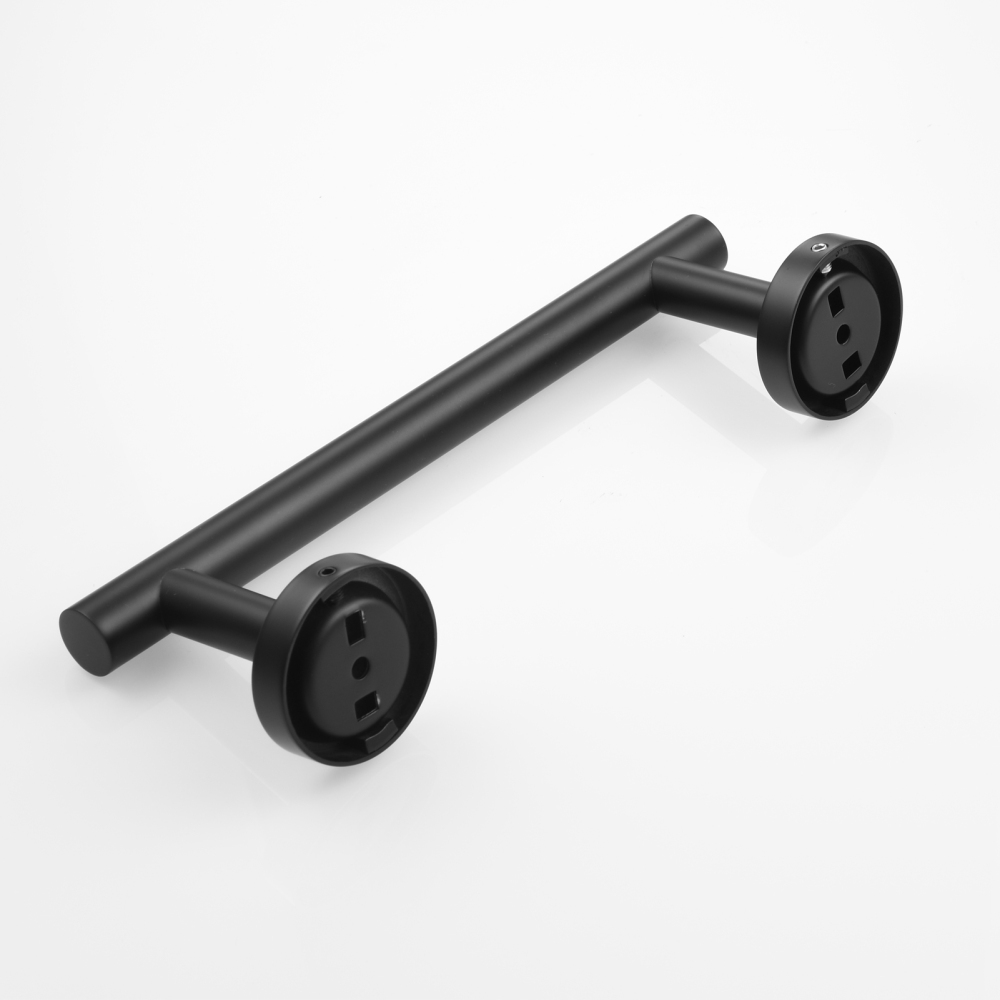 Tecmolog Wall Mount Paper Holder Rack,Bathroom Toilet Roll Paper Holder with Drilling Installation