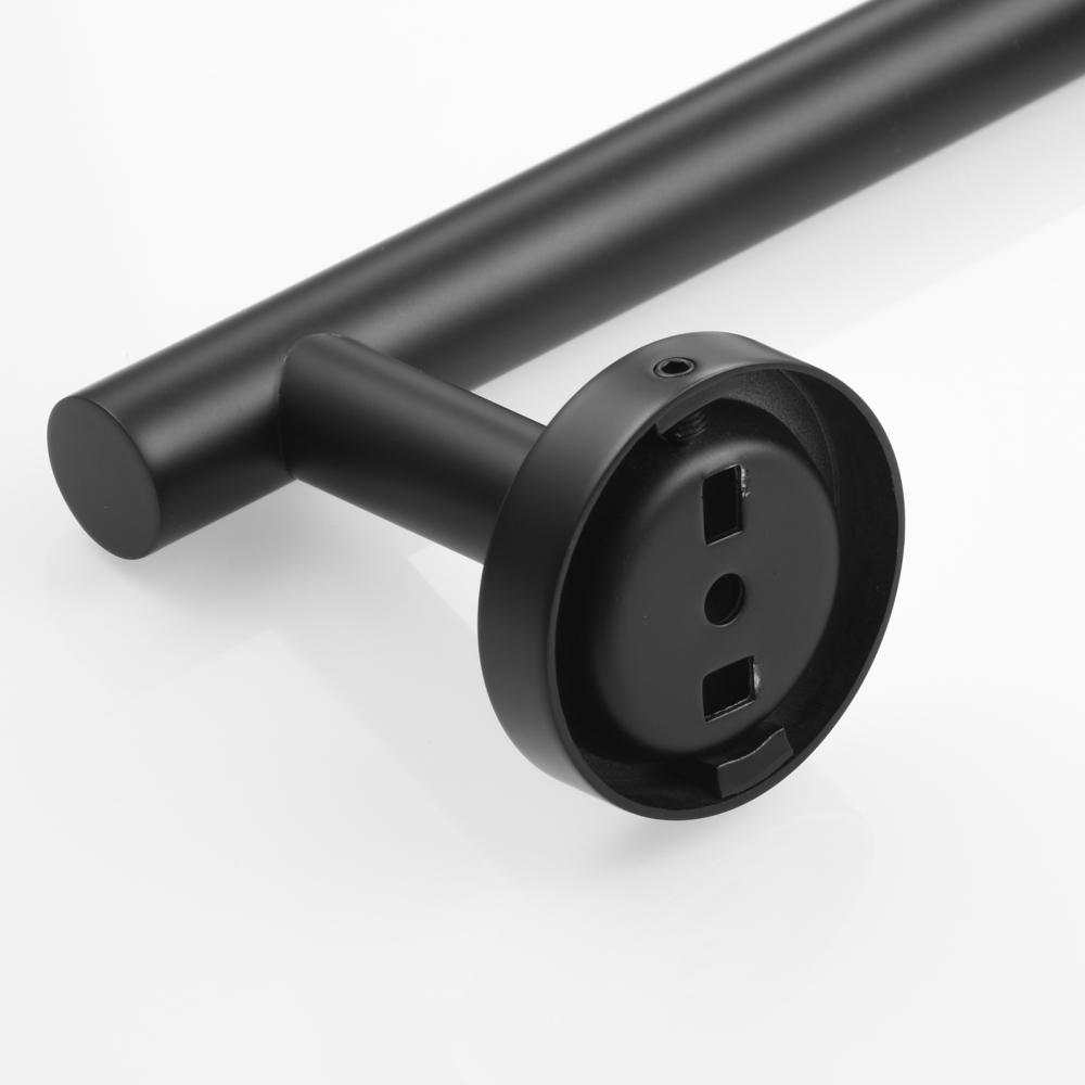 Tecmolog Wall Mount Paper Holder Rack,Bathroom Toilet Roll Paper Holder with Drilling Installation