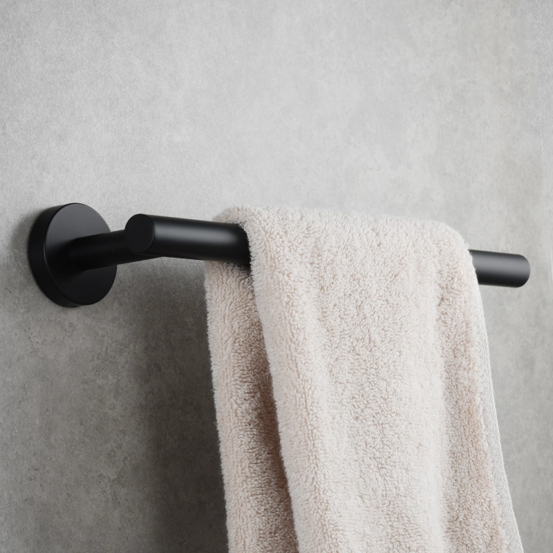 Tecmolog Wall Mount Paper Holder Rack,Bathroom Toilet Roll Paper Holder with Drilling Installation