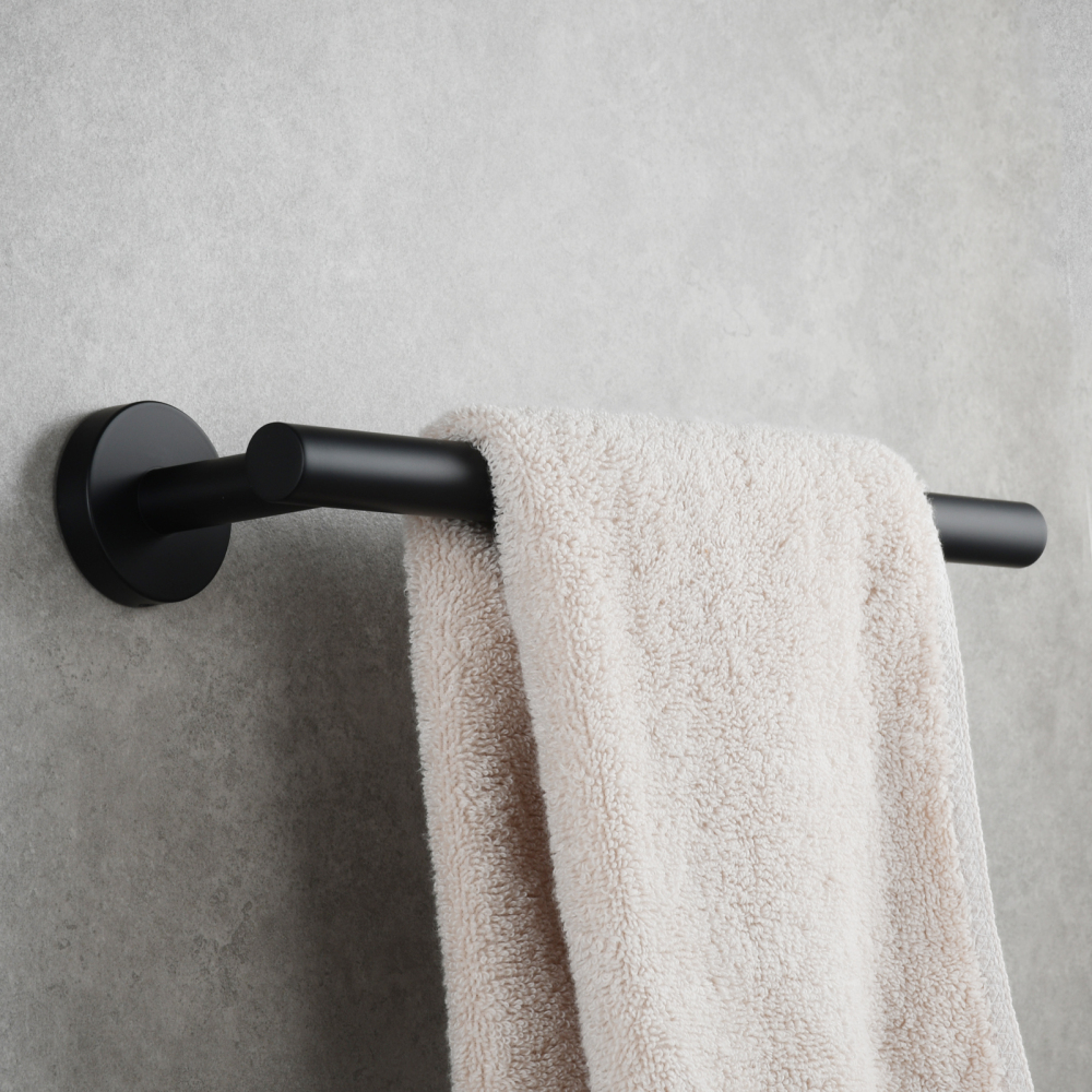 Tecmolog Wall Mount Paper Holder Rack,Bathroom Toilet Roll Paper Holder with Drilling Installation