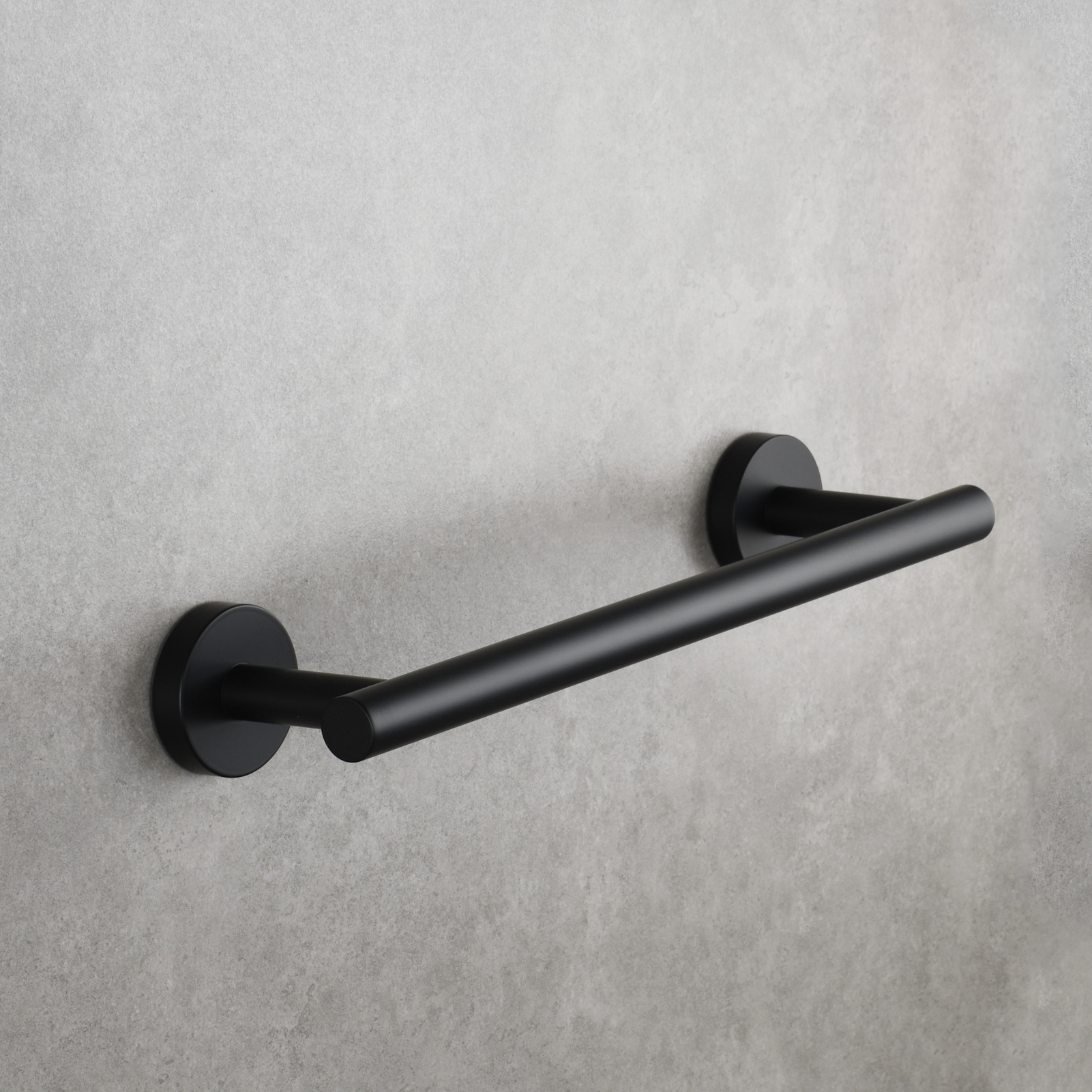 Tecmolog Wall Mount Paper Holder Rack,Bathroom Toilet Roll Paper Holder with Drilling Installation
