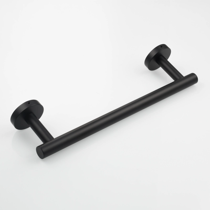 Tecmolog Wall Mount Paper Holder Rack,Bathroom Toilet Roll Paper Holder with Drilling Installation