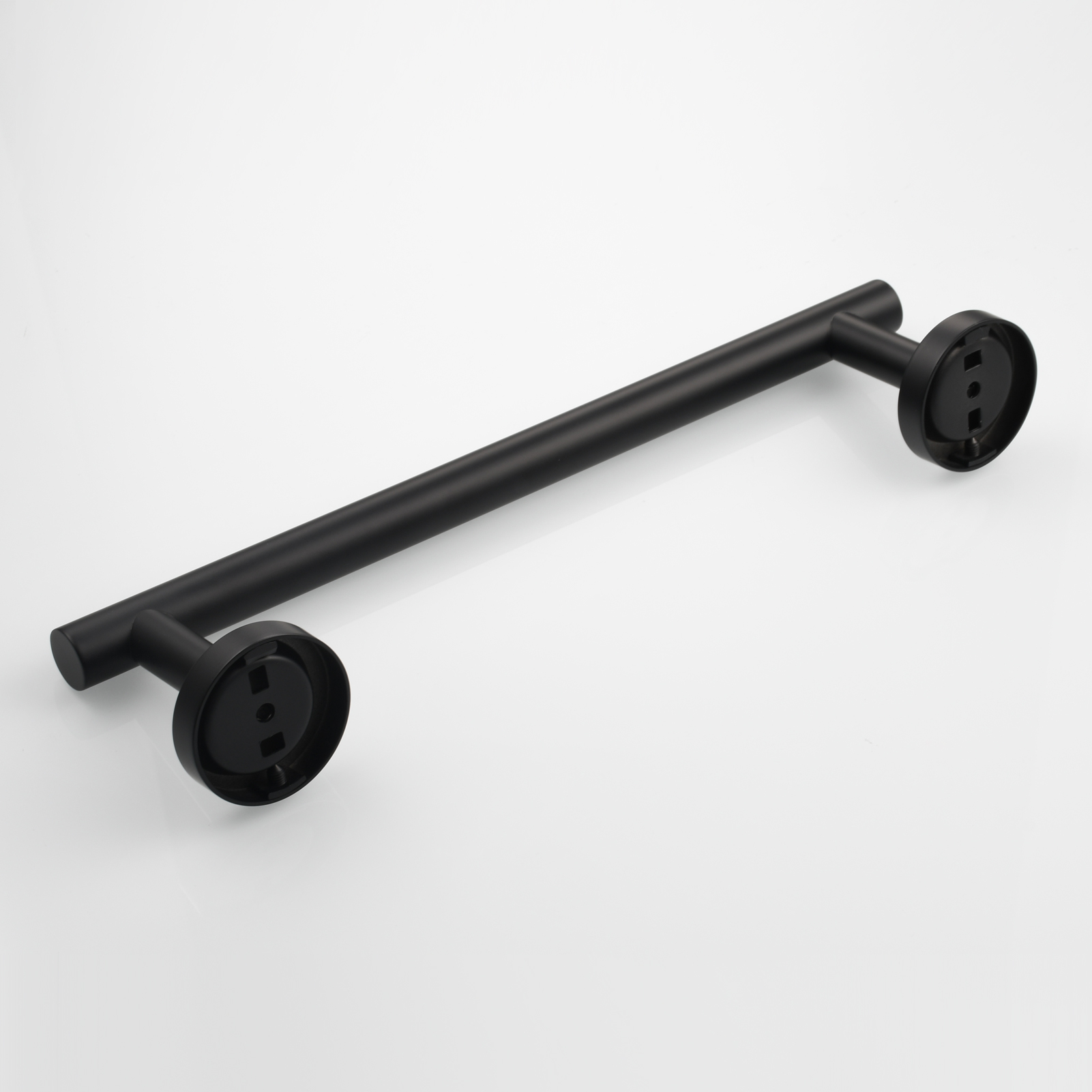 Tecmolog Wall Mount Paper Holder Rack,Bathroom Toilet Roll Paper Holder with Drilling Installation