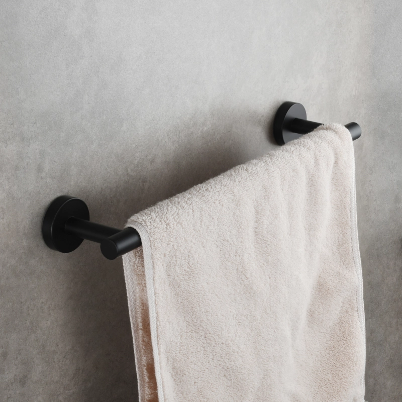 Tecmolog Wall Mount Paper Holder Rack,Bathroom Toilet Roll Paper Holder with Drilling Installation
