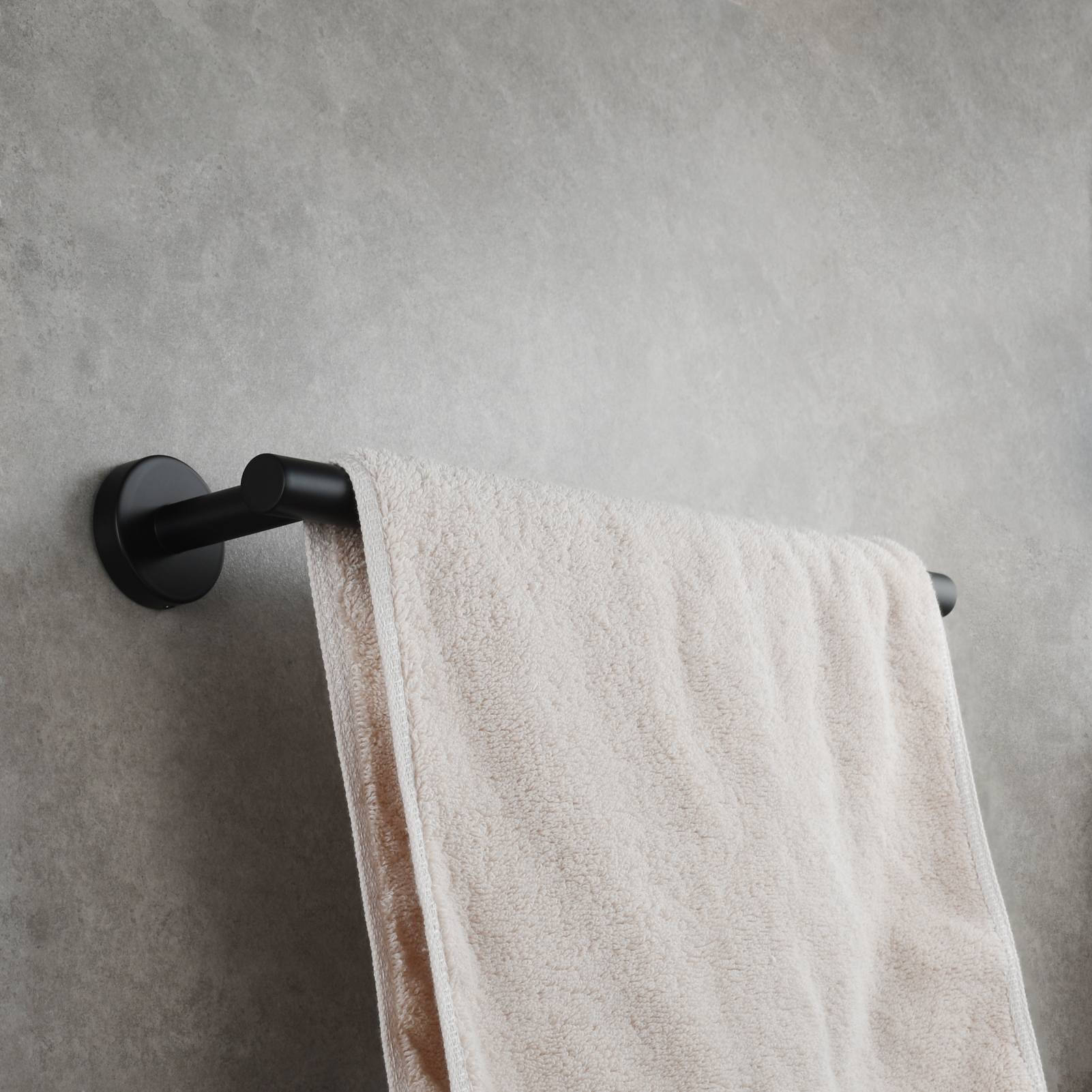 Tecmolog Wall Mount Paper Holder Rack,Bathroom Toilet Roll Paper Holder with Drilling Installation