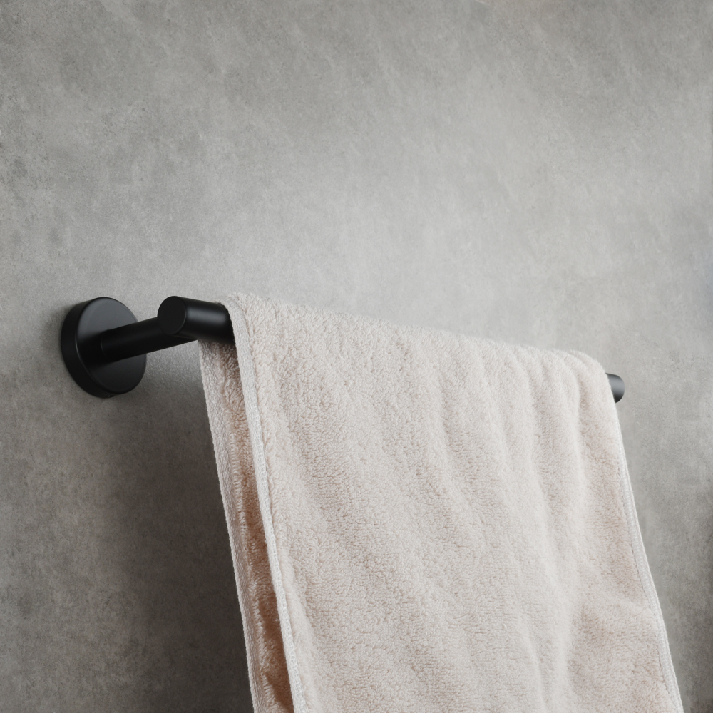 Tecmolog Wall Mount Paper Holder Rack,Bathroom Toilet Roll Paper Holder with Drilling Installation