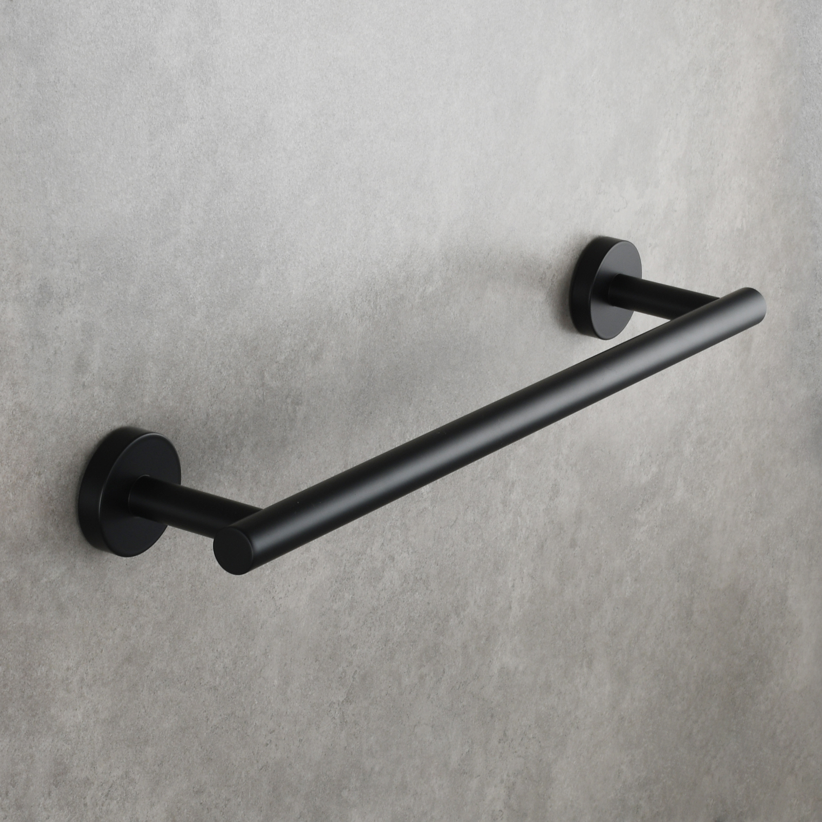 Tecmolog Wall Mount Paper Holder Rack,Bathroom Toilet Roll Paper Holder with Drilling Installation