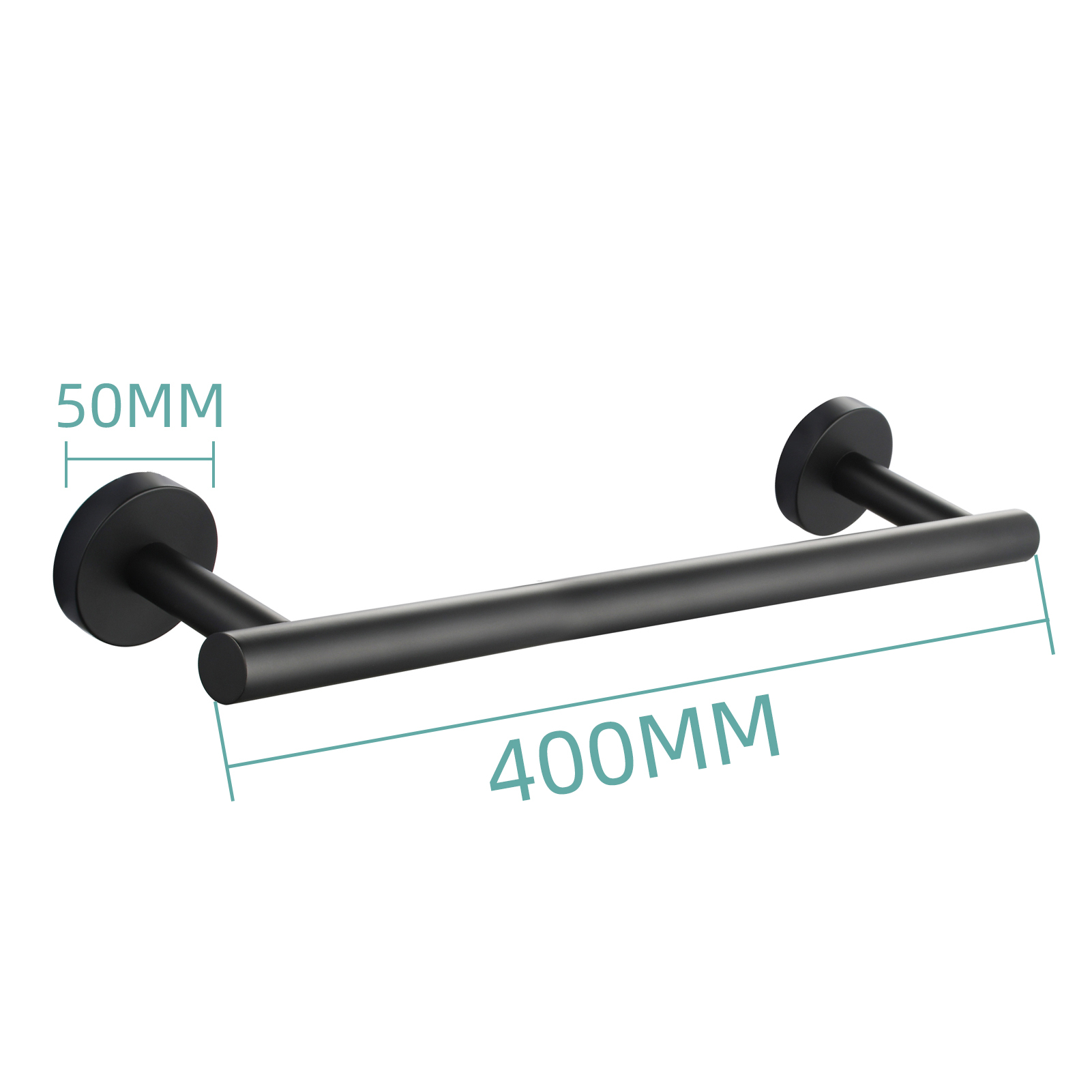 Tecmolog Wall Mount Paper Holder Rack,Bathroom Toilet Roll Paper Holder with Drilling Installation
