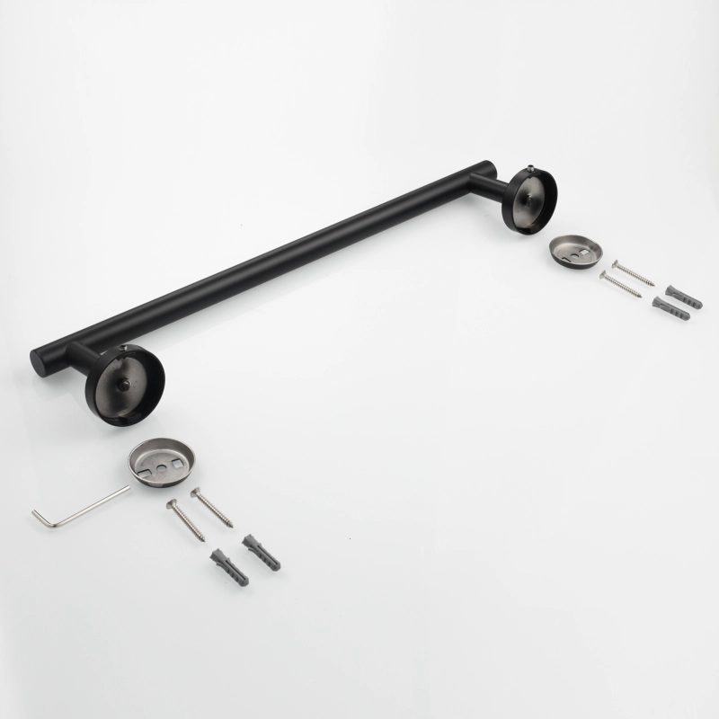Tecmolog Wall Mount Paper Holder Rack,Bathroom Toilet Roll Paper Holder with Drilling Installation