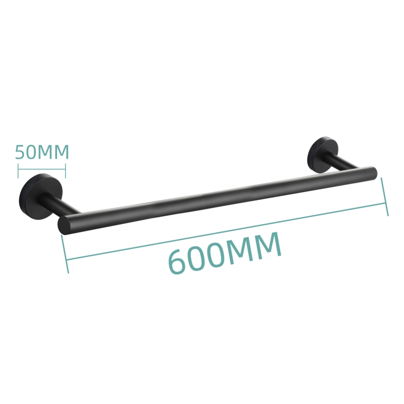 Tecmolog Wall Mount Paper Holder Rack,Bathroom Toilet Roll Paper Holder with Drilling Installation