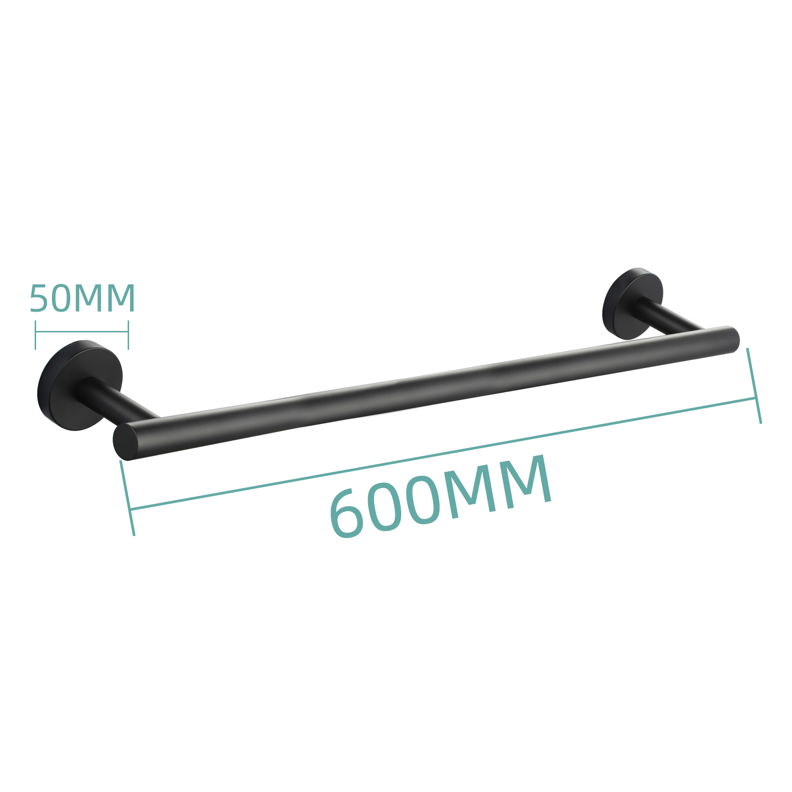 Tecmolog Wall Mount Paper Holder Rack,Bathroom Toilet Roll Paper Holder with Drilling Installation