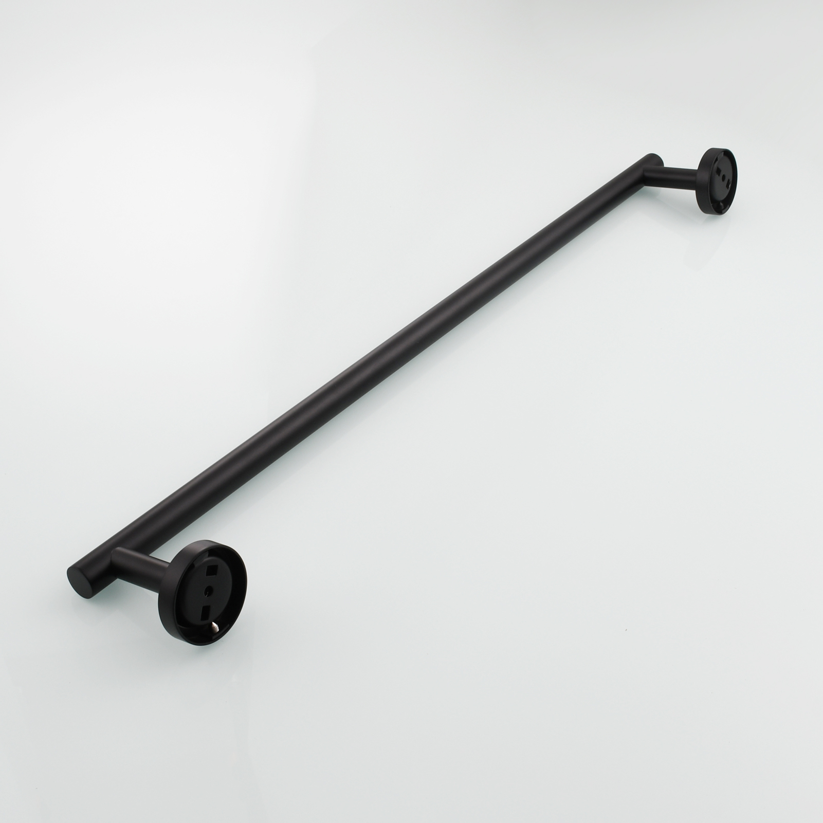 Tecmolog Wall Mount Paper Holder Rack,Bathroom Toilet Roll Paper Holder with Drilling Installation
