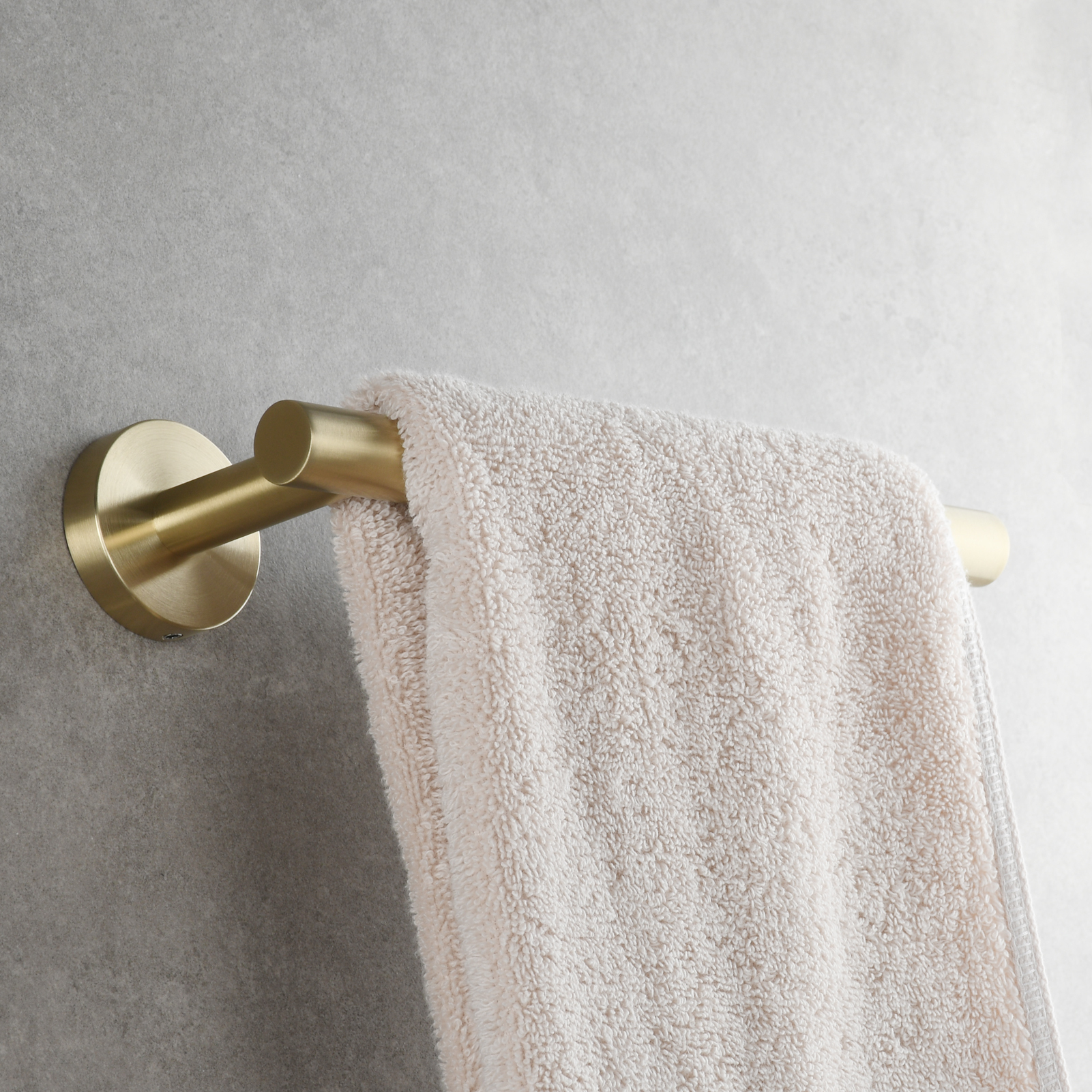 Tecmolog Wall Mount Paper Holder Rack,Bathroom Toilet Roll Paper Holder with Drilling Installation