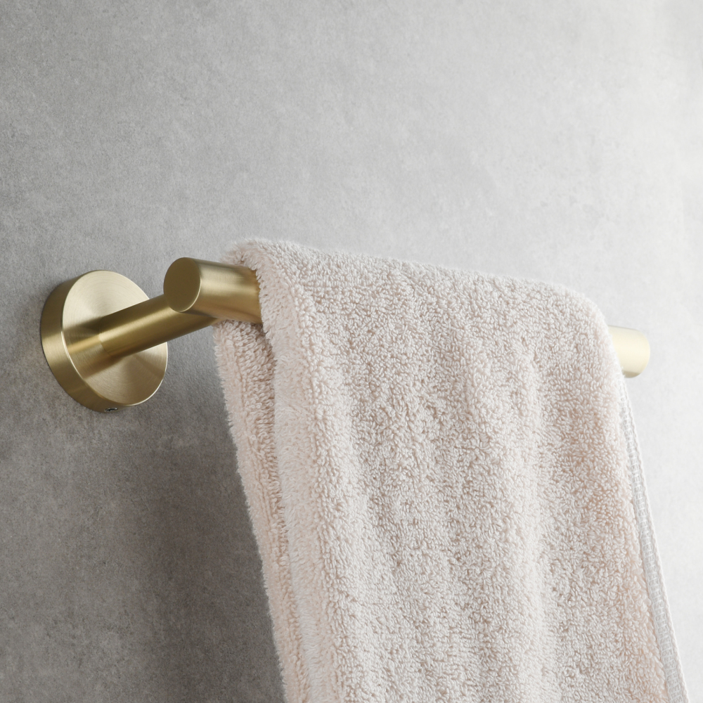 Tecmolog Wall Mount Paper Holder Rack,Bathroom Toilet Roll Paper Holder with Drilling Installation