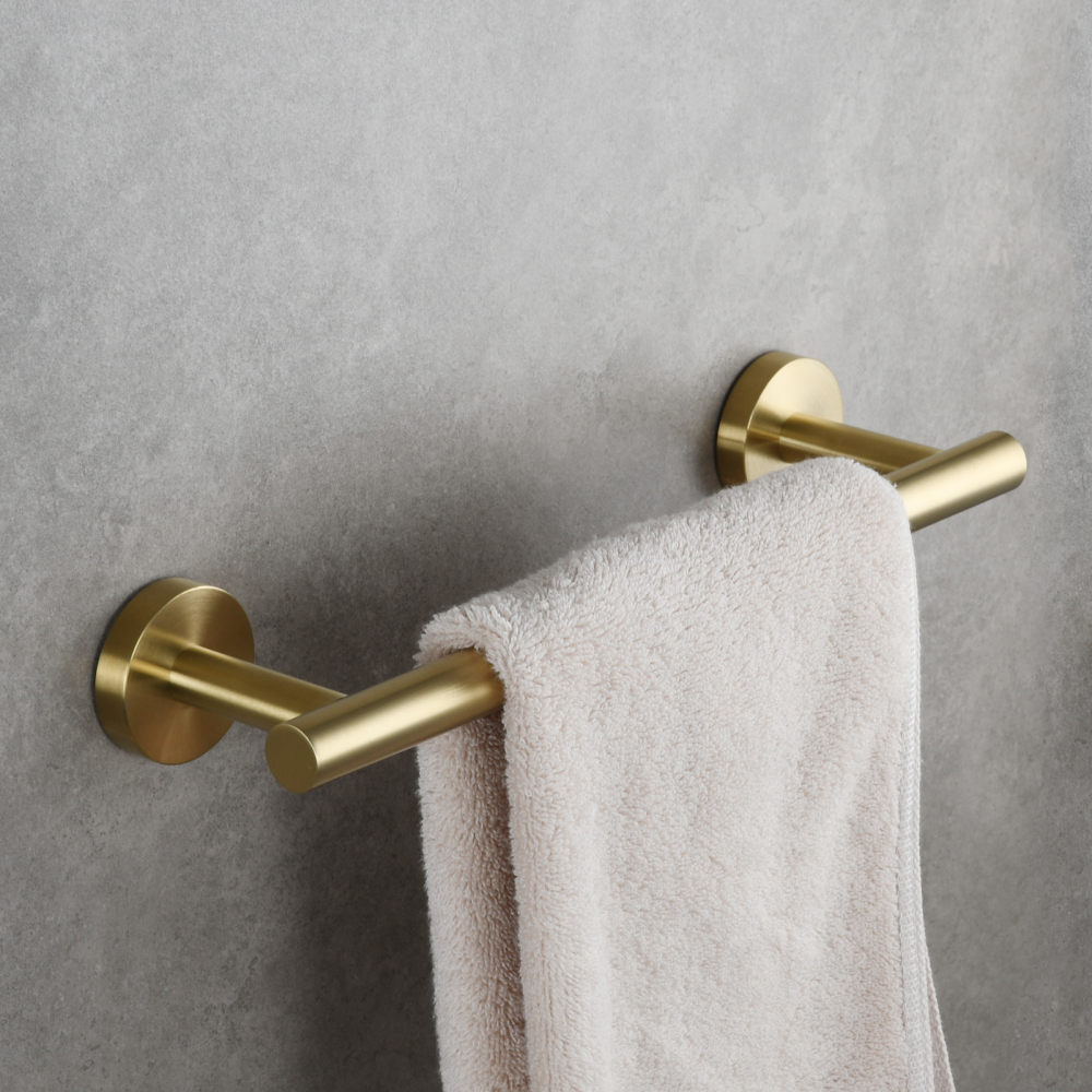 Tecmolog Wall Mount Paper Holder Rack,Bathroom Toilet Roll Paper Holder with Drilling Installation