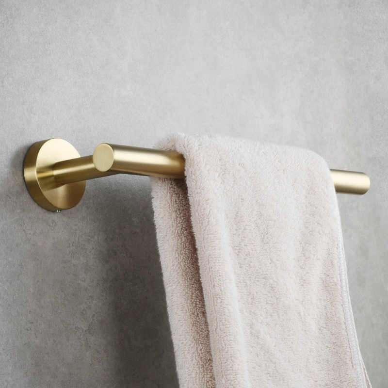 Tecmolog Wall Mount Paper Holder Rack,Bathroom Toilet Roll Paper Holder with Drilling Installation