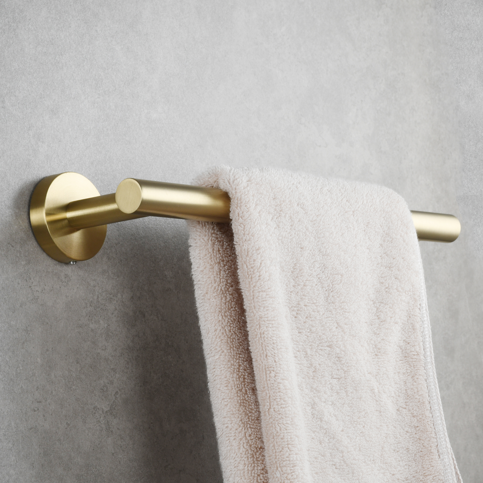 Tecmolog Wall Mount Paper Holder Rack,Bathroom Toilet Roll Paper Holder with Drilling Installation