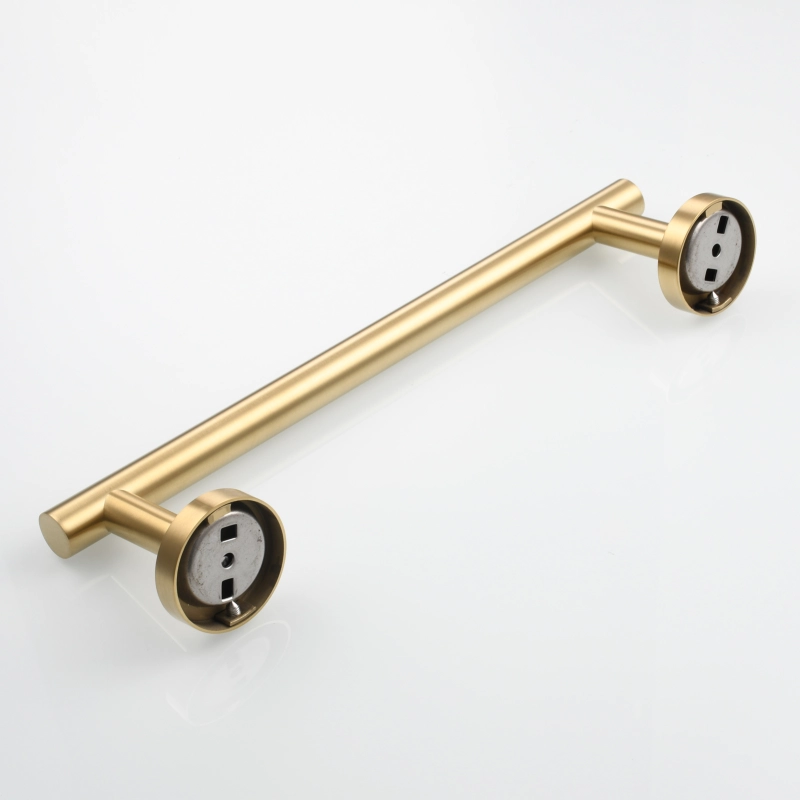 Tecmolog Wall Mount Paper Holder Rack,Bathroom Toilet Roll Paper Holder with Drilling Installation