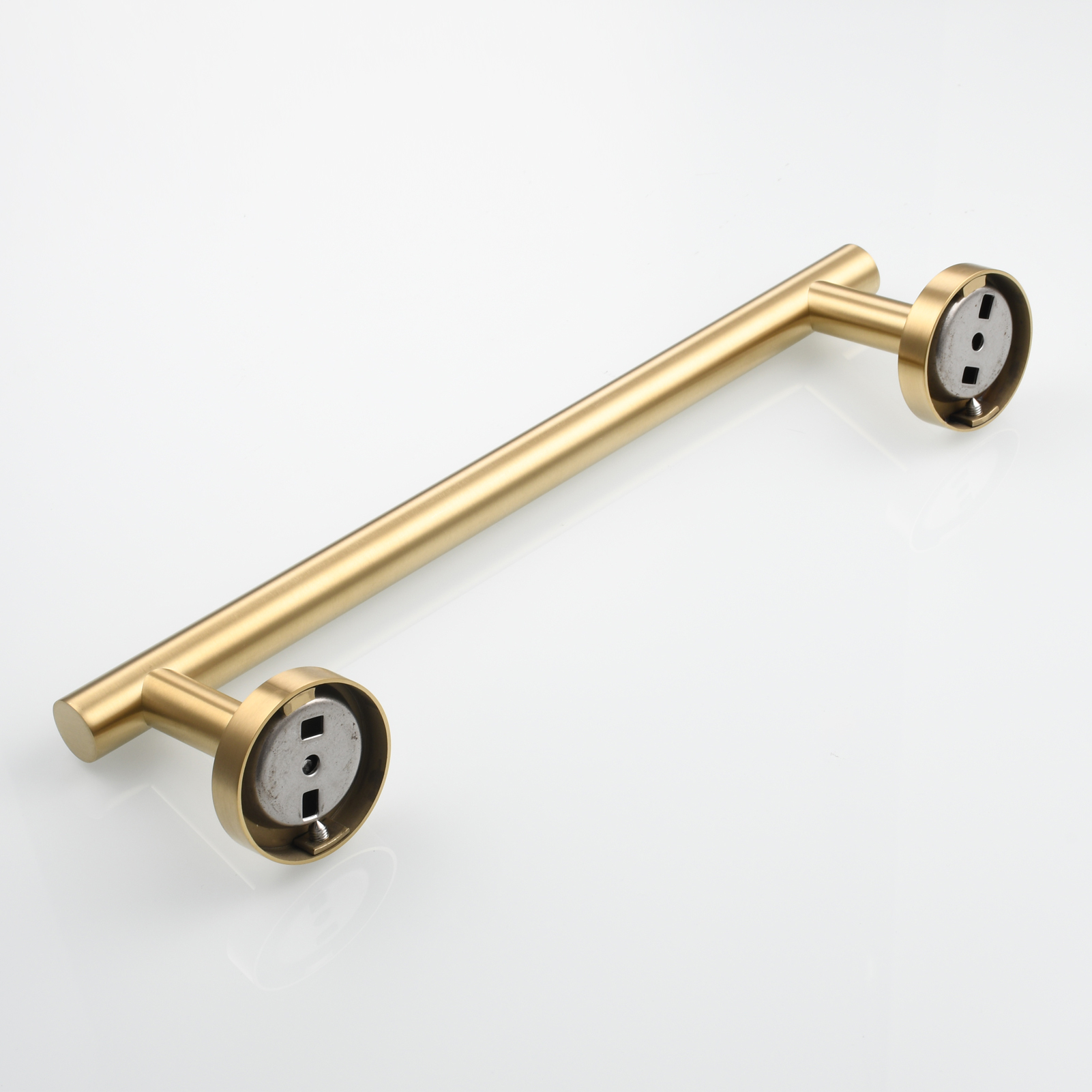Tecmolog Wall Mount Paper Holder Rack,Bathroom Toilet Roll Paper Holder with Drilling Installation