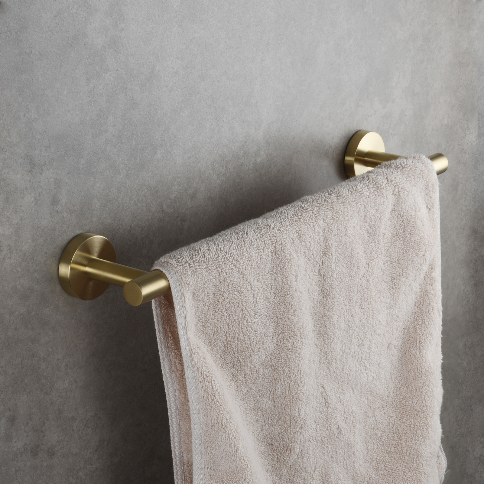 Tecmolog Wall Mount Paper Holder Rack,Bathroom Toilet Roll Paper Holder with Drilling Installation