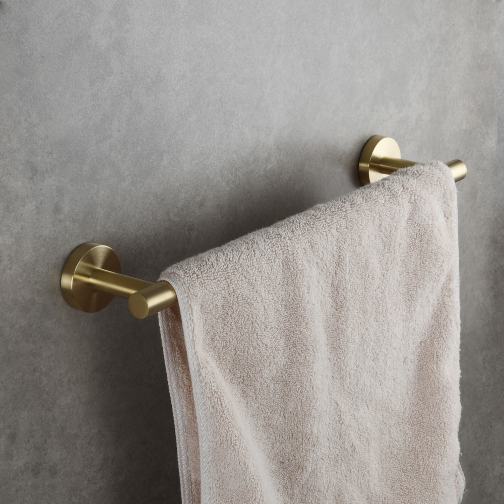 Tecmolog Wall Mount Paper Holder Rack,Bathroom Toilet Roll Paper Holder with Drilling Installation