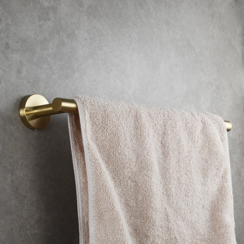 Tecmolog Wall Mount Paper Holder Rack,Bathroom Toilet Roll Paper Holder with Drilling Installation
