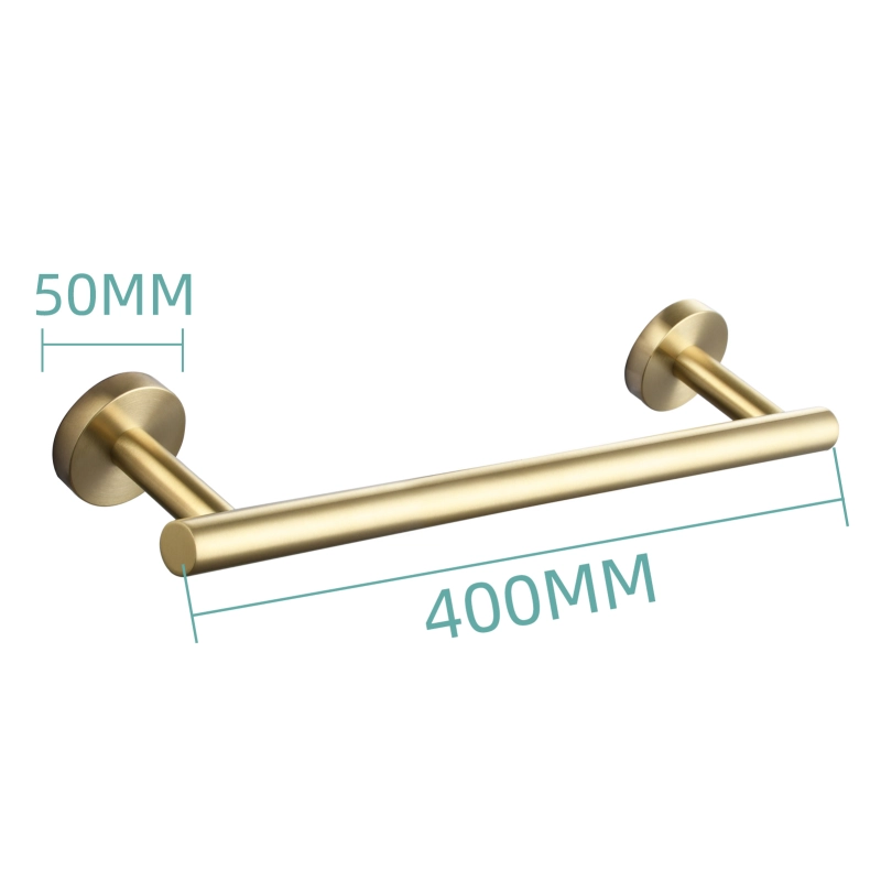 Tecmolog Wall Mount Paper Holder Rack,Bathroom Toilet Roll Paper Holder with Drilling Installation