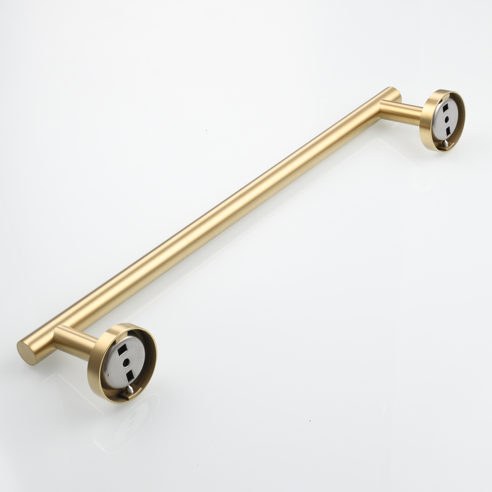Tecmolog Wall Mount Paper Holder Rack,Bathroom Toilet Roll Paper Holder with Drilling Installation
