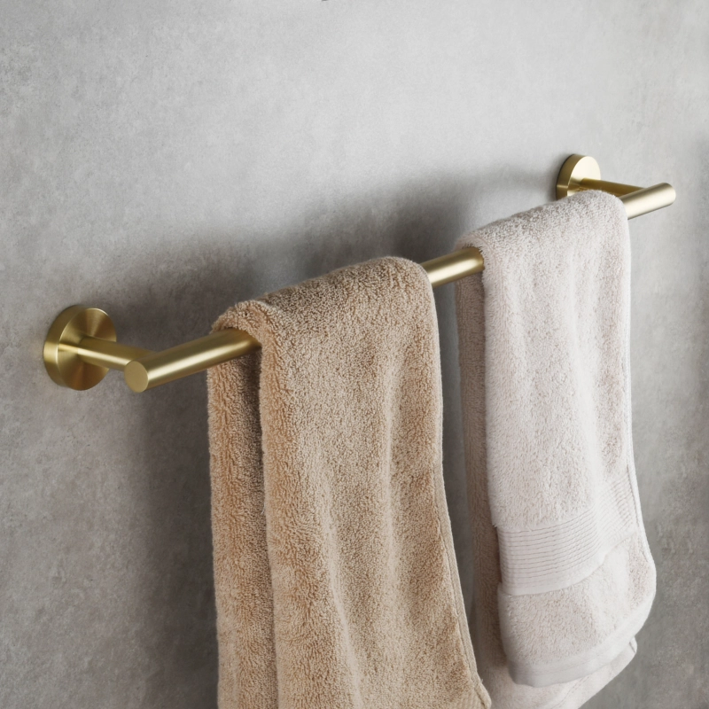 Tecmolog Wall Mount Paper Holder Rack,Bathroom Toilet Roll Paper Holder with Drilling Installation
