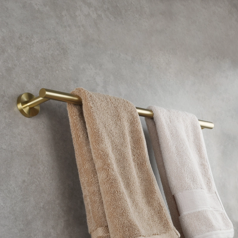 Tecmolog Wall Mount Paper Holder Rack,Bathroom Toilet Roll Paper Holder with Drilling Installation