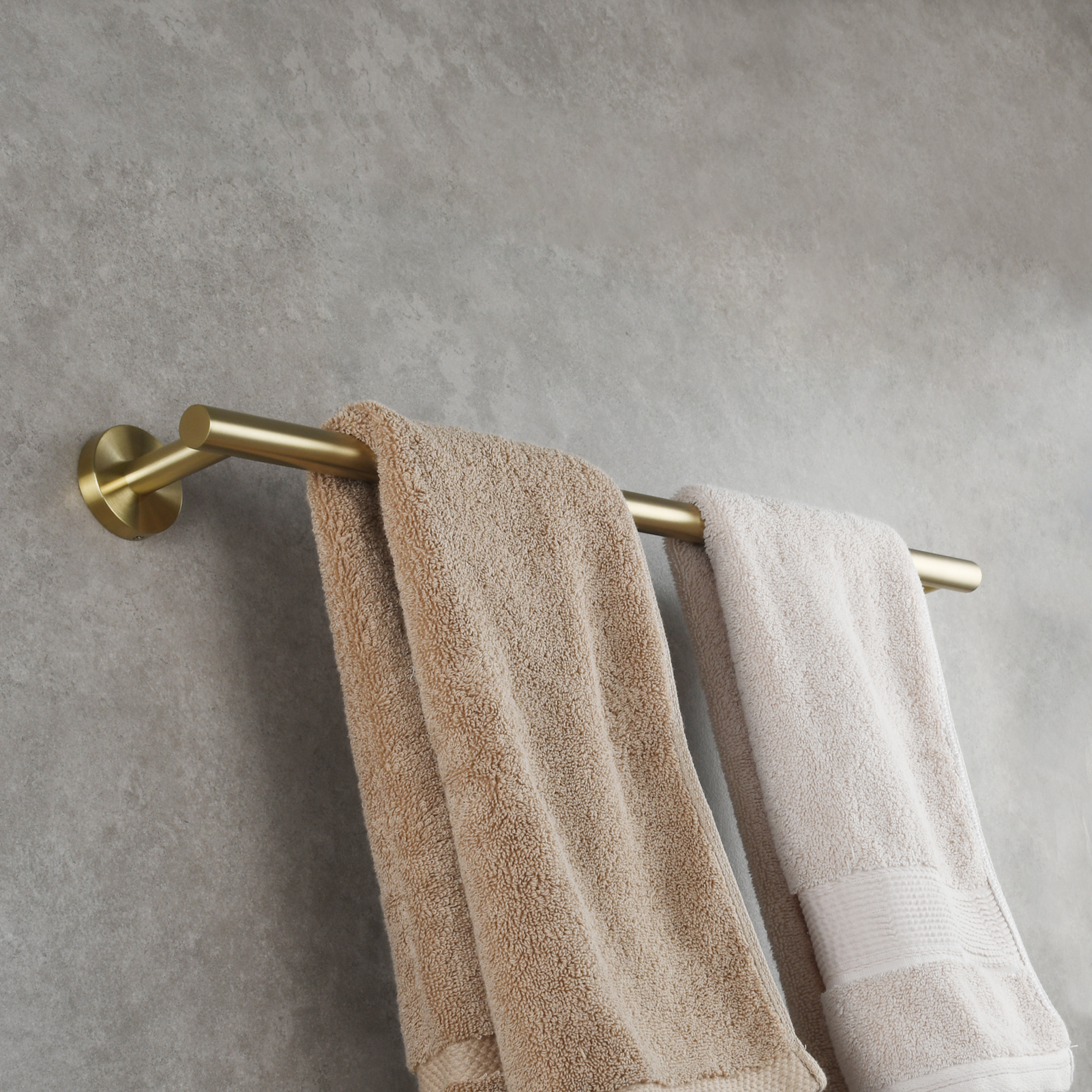 Tecmolog Wall Mount Paper Holder Rack,Bathroom Toilet Roll Paper Holder with Drilling Installation