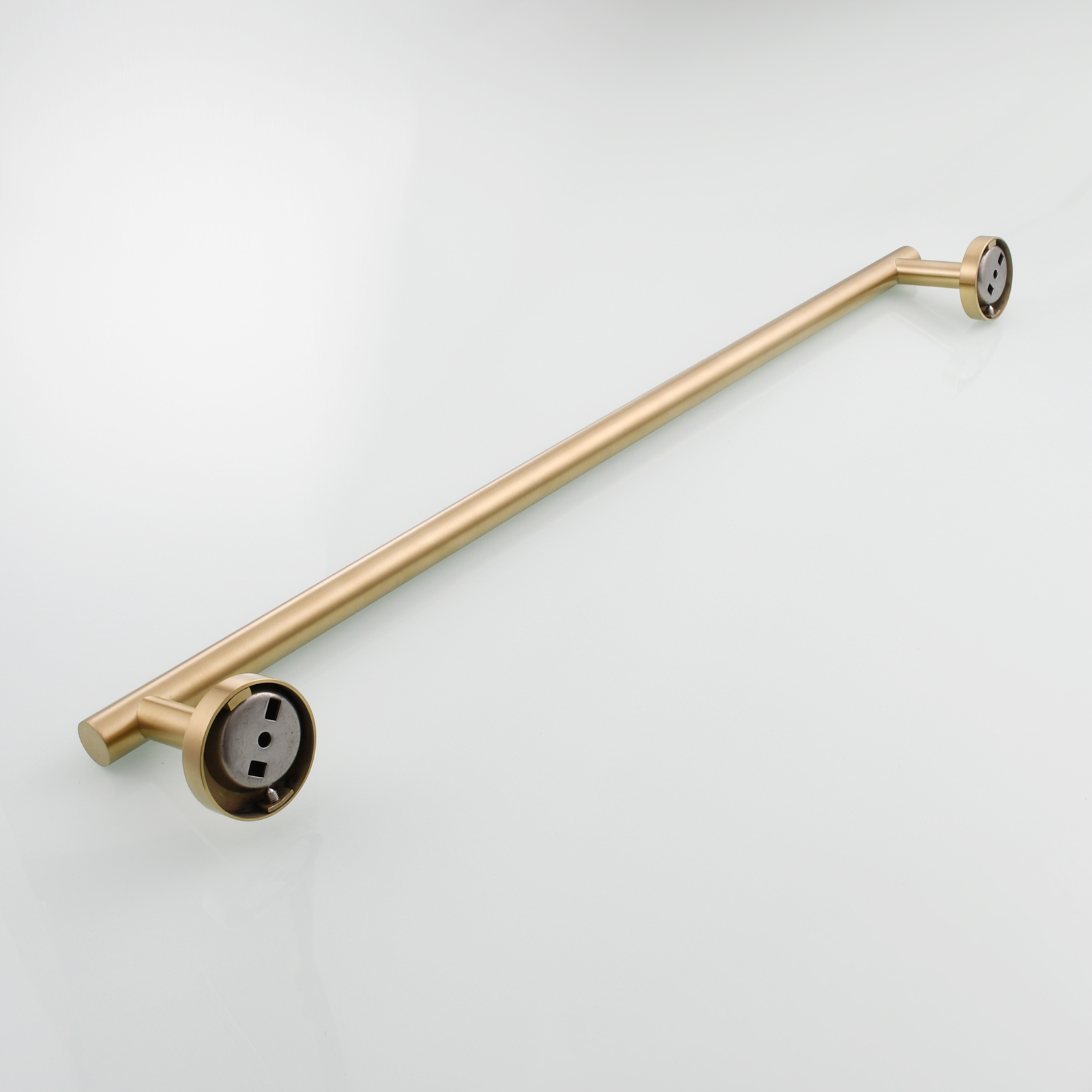 Tecmolog Wall Mount Paper Holder Rack,Bathroom Toilet Roll Paper Holder with Drilling Installation