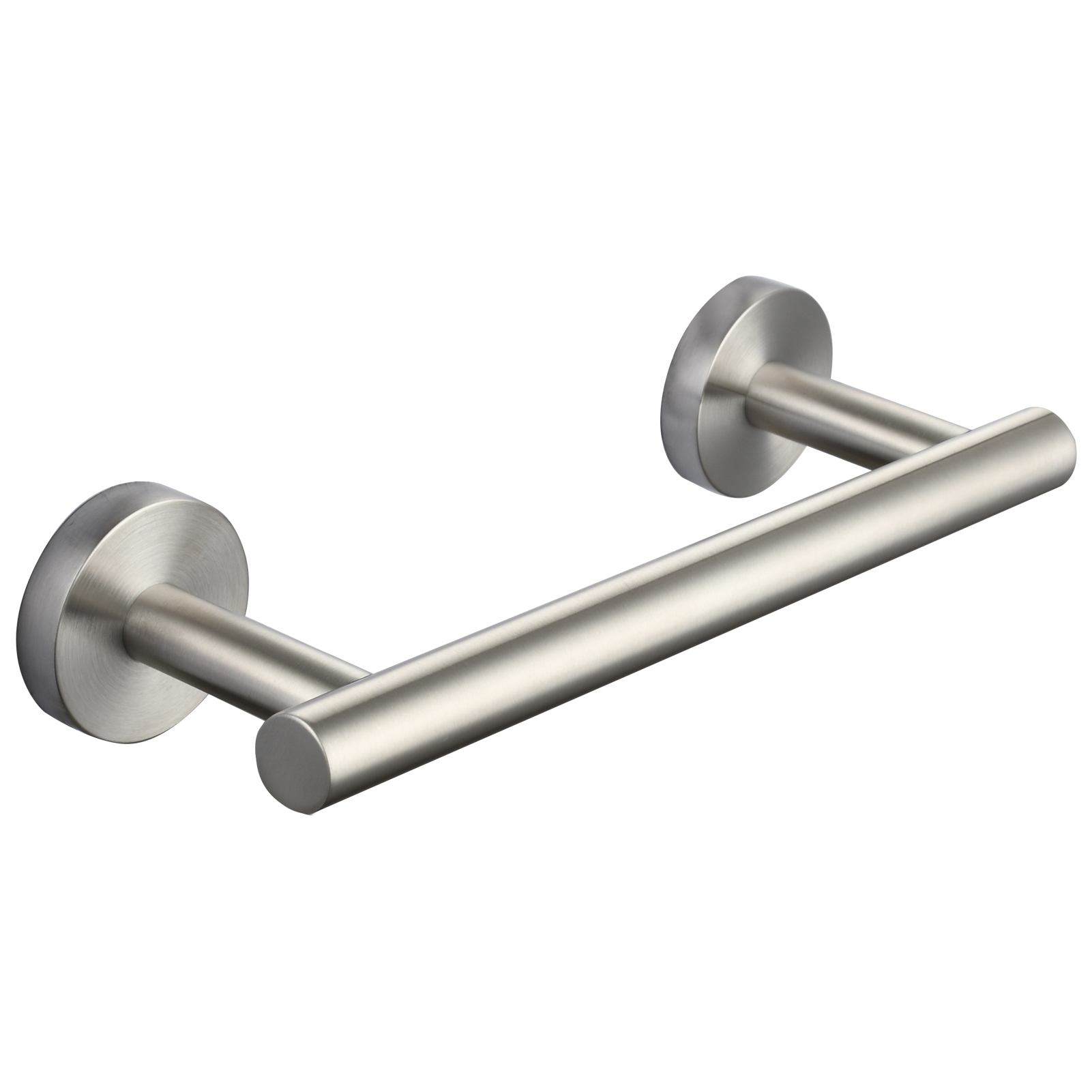 Tecmolog Wall Mount Paper Holder Rack,Bathroom Toilet Roll Paper Holder with Drilling Installation