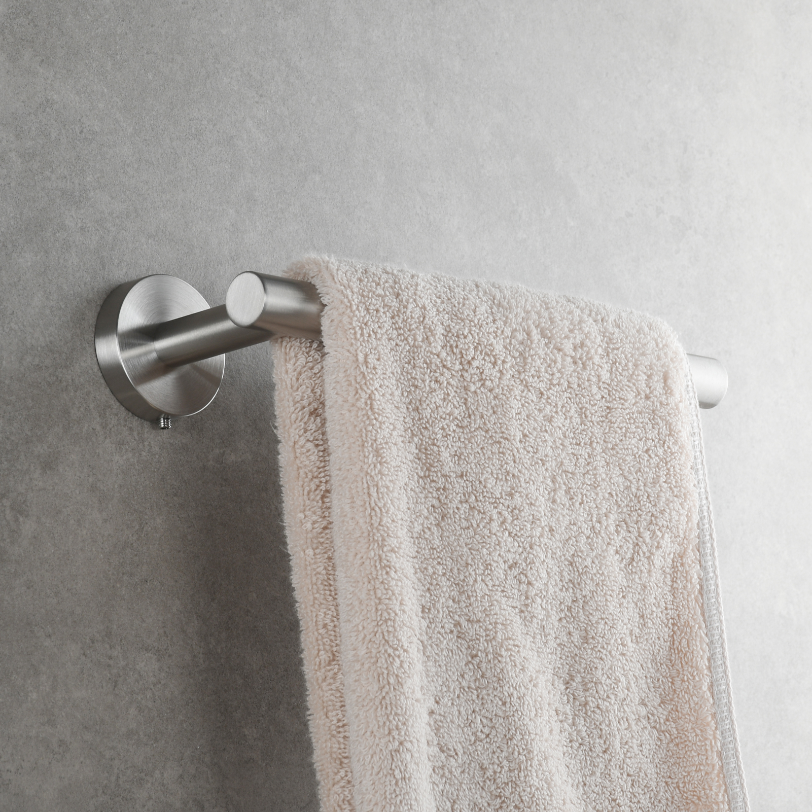 Tecmolog Wall Mount Paper Holder Rack,Bathroom Toilet Roll Paper Holder with Drilling Installation